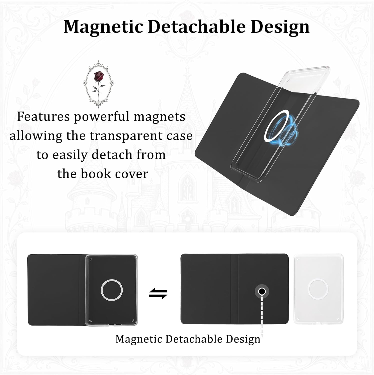 ESTUCHE PARA KINDLE PAPERWHITE Y COLORSOFT 7'' VANE OAK MAGNÉTICO - 3