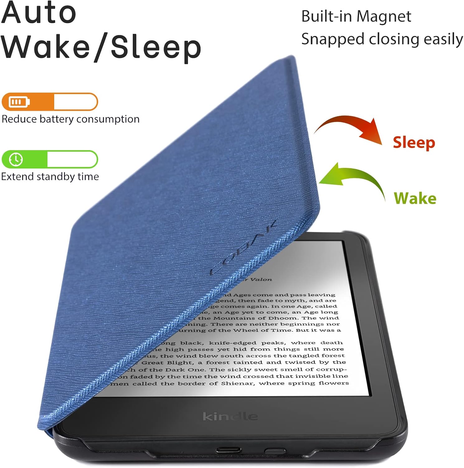 ESTUCHE COBAK ALL NEW 6 INCH PARA KINDLE 11ª GENERACIÓN 2022 - 3