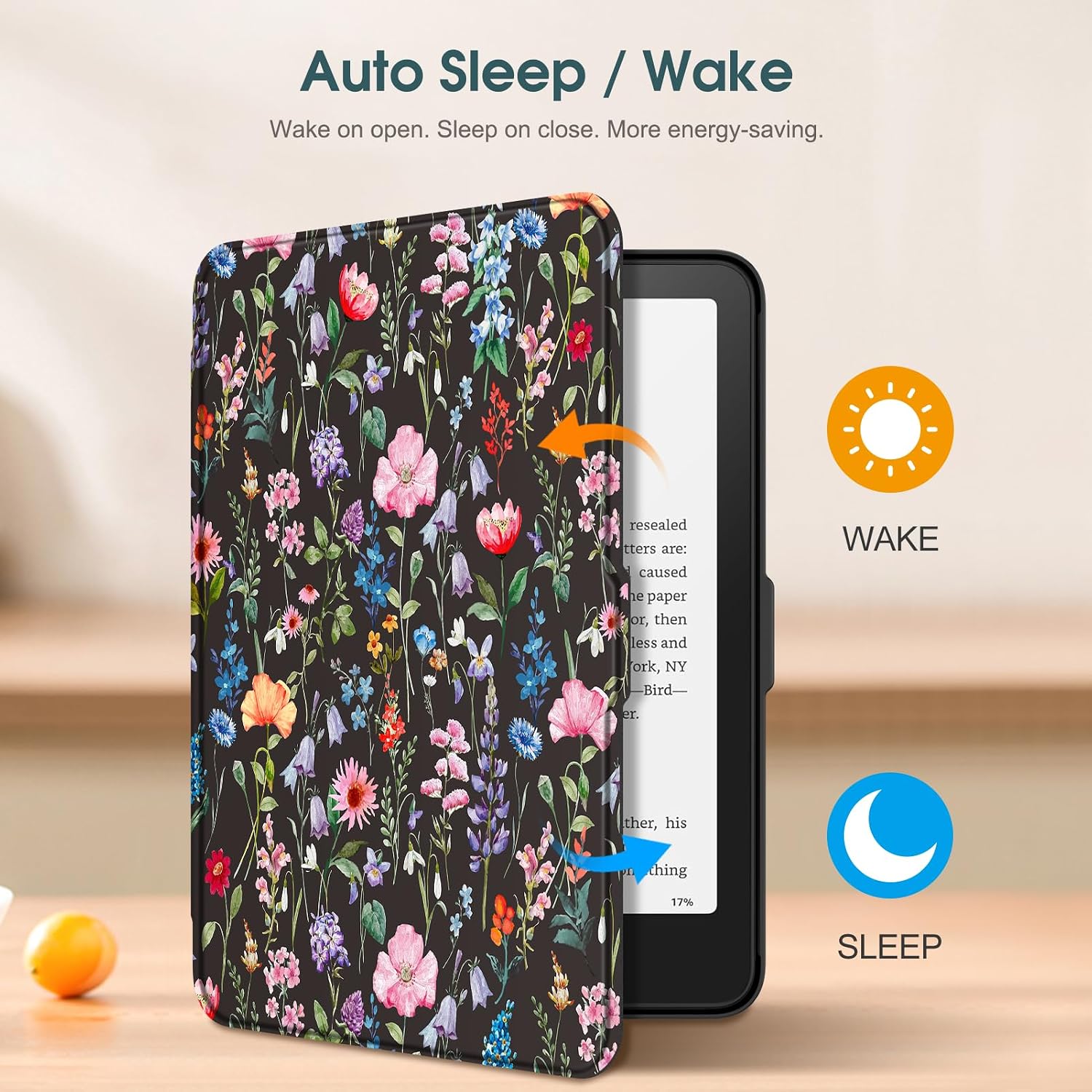 ESTUCHE FINTIE SLIM PARA KINDLE PAPERWHITE 7' 12ª GEN 2024 Y KINDLE COLORSOFT - 3