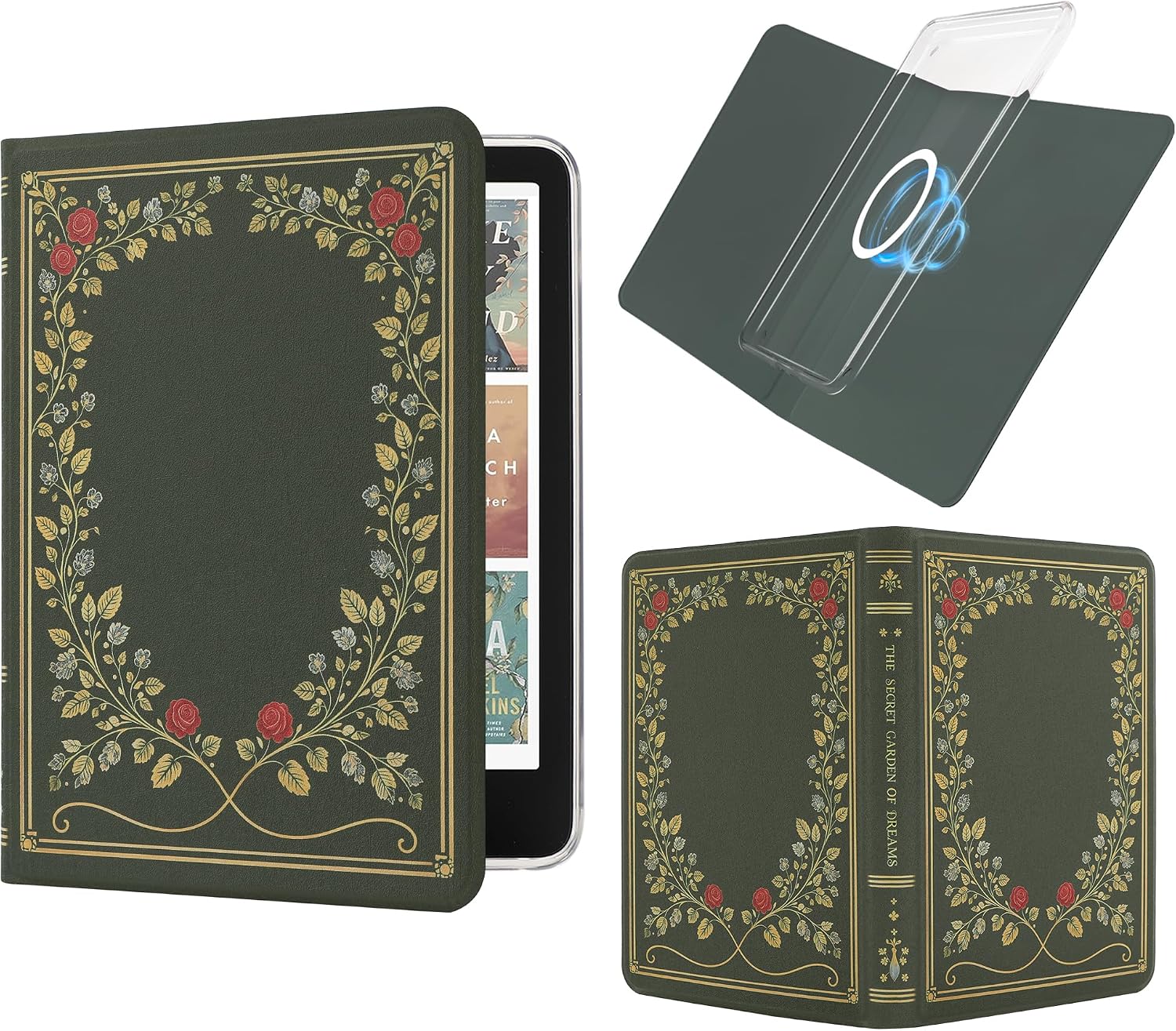 ESTUCHE PARA KINDLE PAPERWHITE Y COLORSOFT 7'' VANE OAK MAGNÉTICO - 1