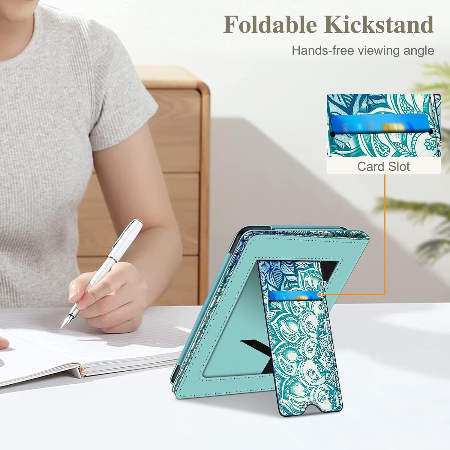 ESTUCHE FINTIE PARA KINDLE PAPERWHITE 7'/6.8' 12ª/11ª GEN Y KINDLE COLORSOFT - 5