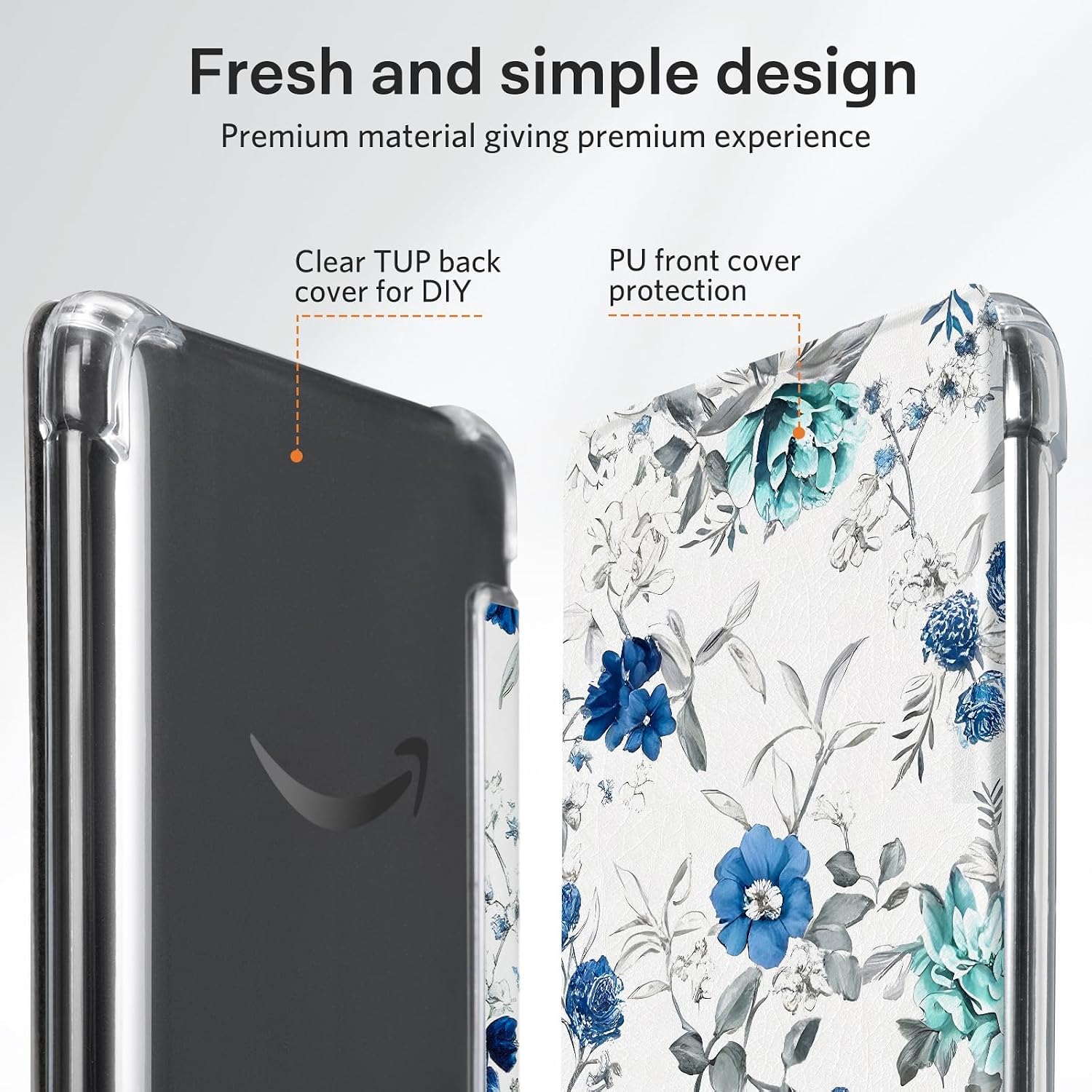 ESTUCHE COBAK PARA E-READER 6 PULGADAS TPU TRANSPARENTE FLEXIBLE - 2
