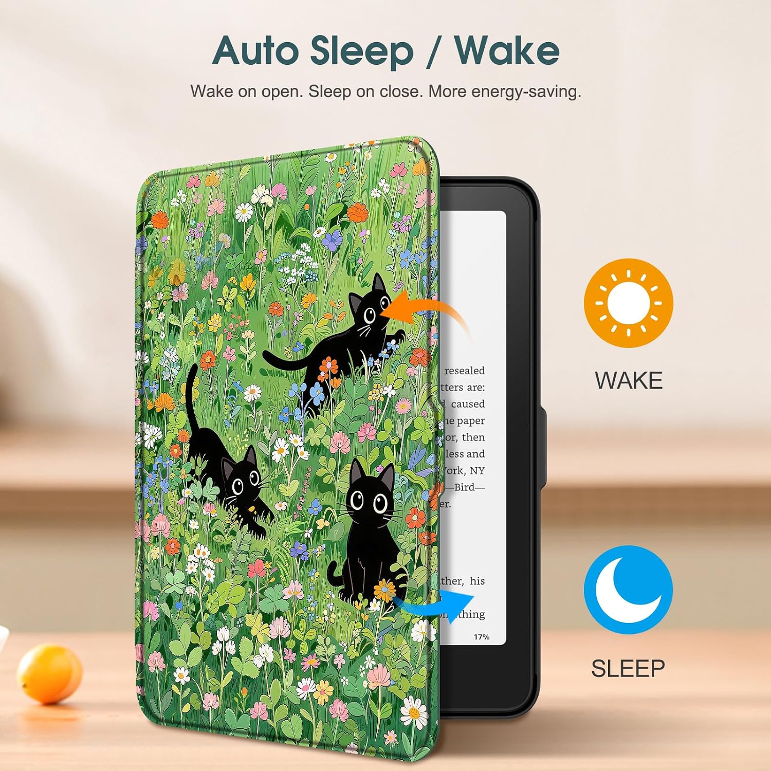ESTUCHE FINTIE SLIM PARA KINDLE PAPERWHITE 7' 12ª GEN 2024 Y KINDLE COLORSOFT - 3