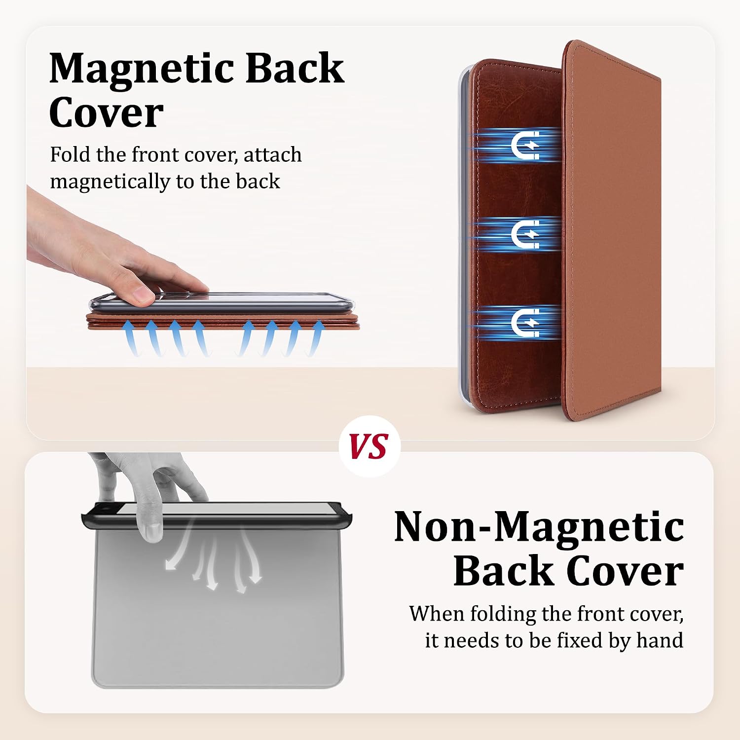 ESTUCHE PARA KINDLE PAPERWHITE Y COLORSOFT 7'' VANE OAK MAGNÉTICO - 3