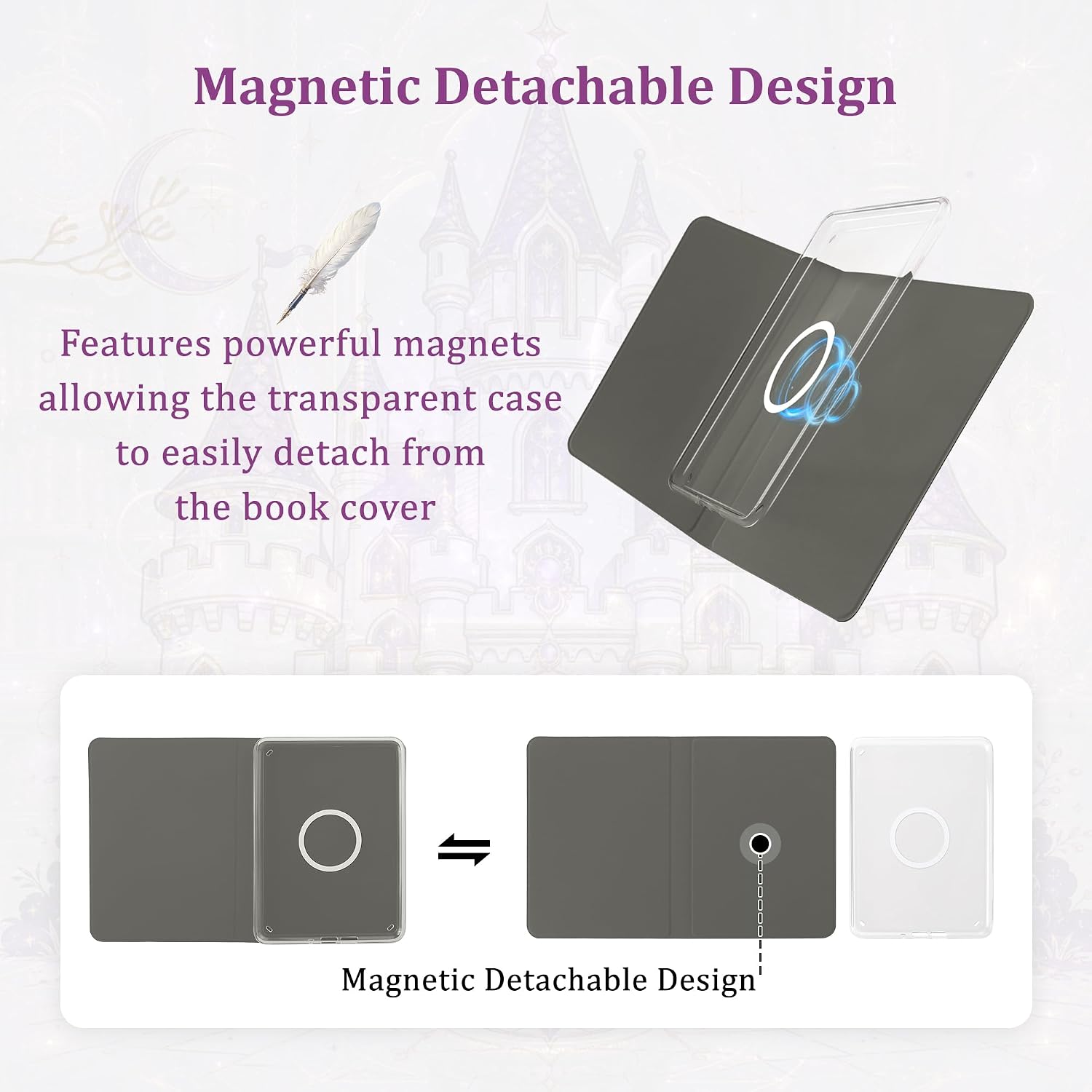 ESTUCHE PARA KINDLE PAPERWHITE Y COLORSOFT 7'' VANE OAK MAGNÉTICO - 3