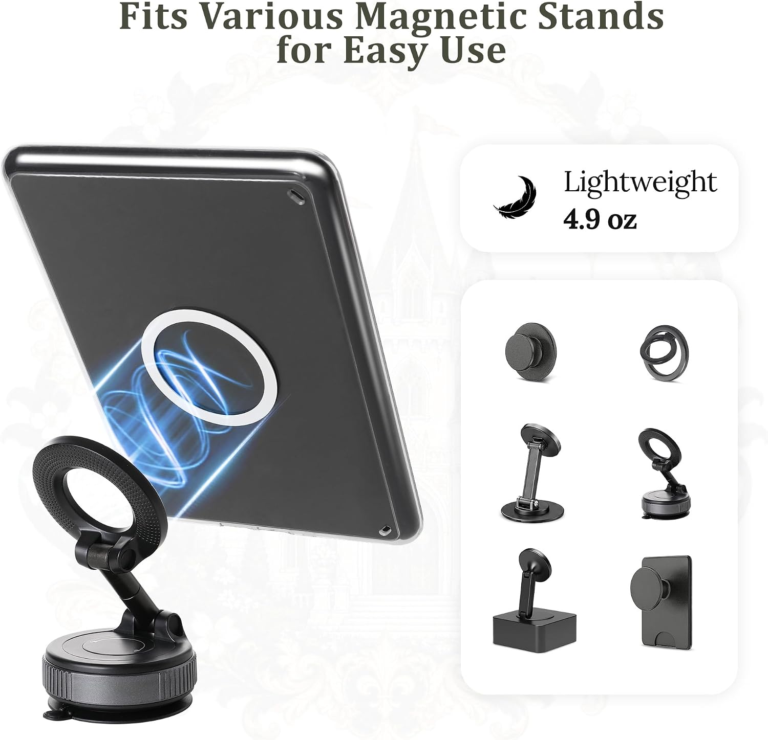 ESTUCHE PARA KINDLE 7'' VANE OAK MAGNETIC BOOK COVER - 4