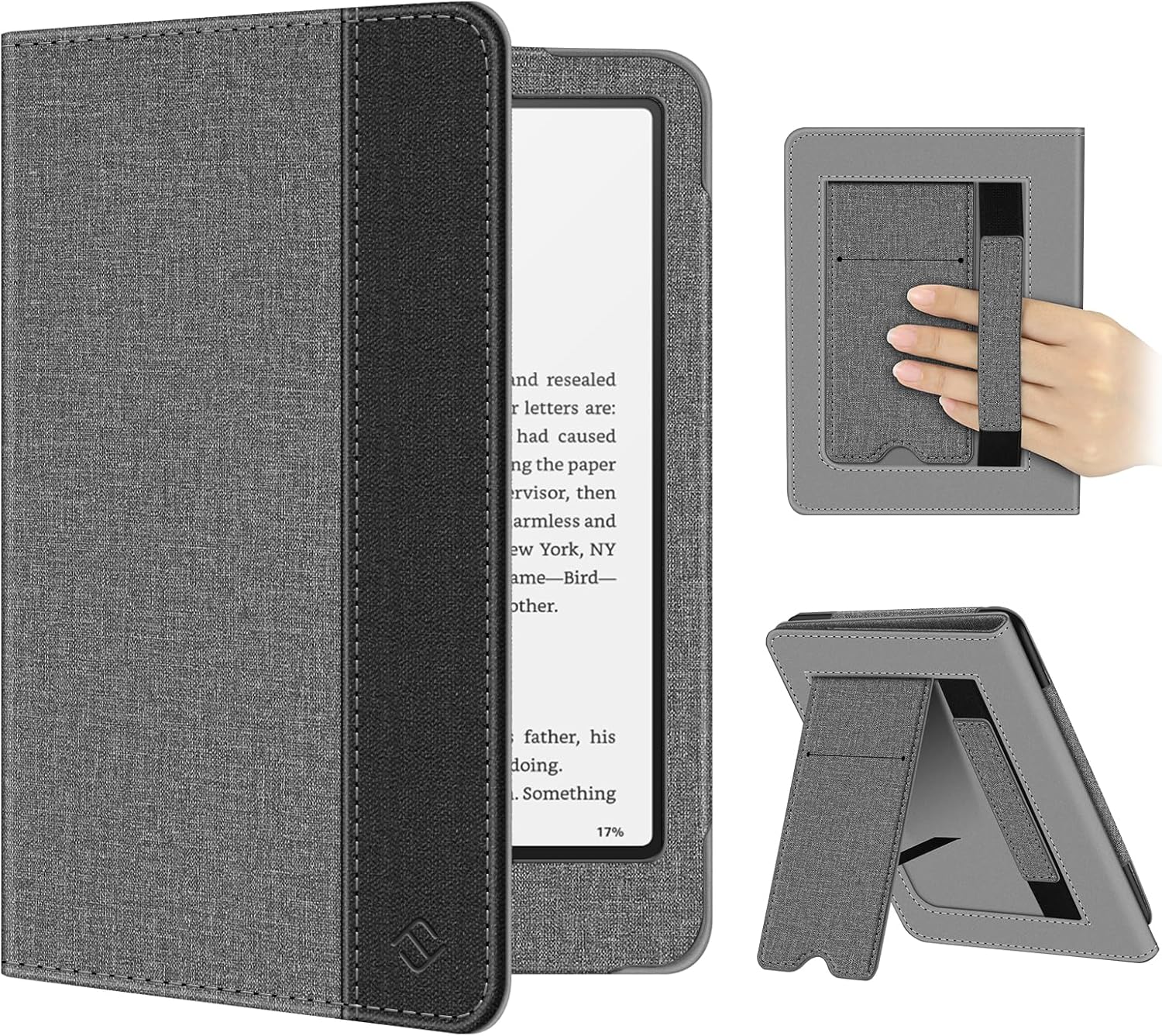 ESTUCHE FINTIE PARA KINDLE PAPERWHITE 7'/6.8' 12MA/11MA GEN Y KINDLE COLORSOFT - 1