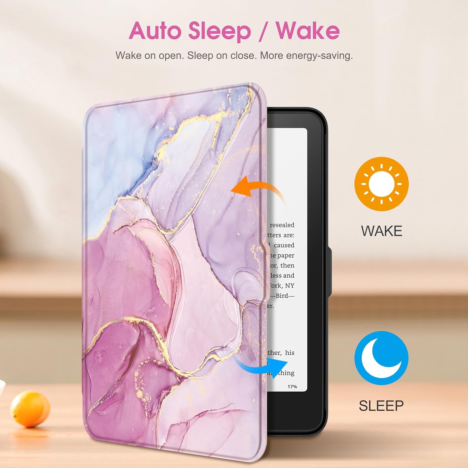 ESTUCHE FINTIE SLIM PARA KINDLE PAPERWHITE 7' 12ª GEN 2024 Y KINDLE COLORSOFT - 3