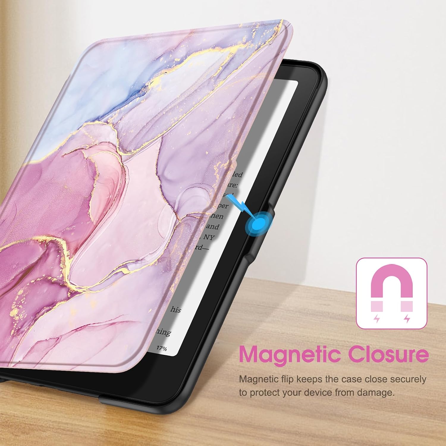 ESTUCHE FINTIE SLIM PARA KINDLE PAPERWHITE 7' 12ª GEN 2024 Y KINDLE COLORSOFT - 4