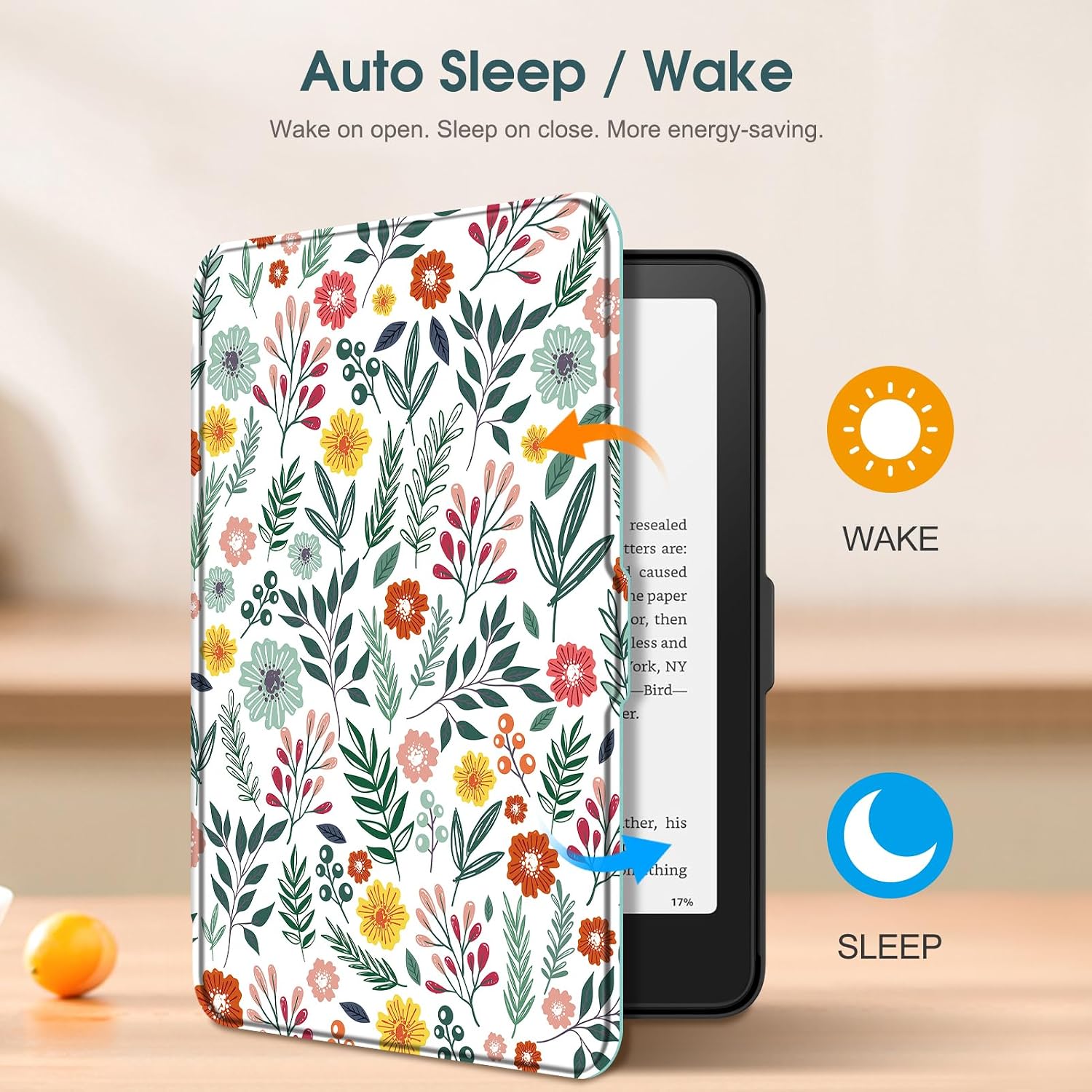 ESTUCHE FINTIE SLIM PARA KINDLE PAPERWHITE 7' 12ª GEN 2024 Y KINDLE COLORSOFT - 3