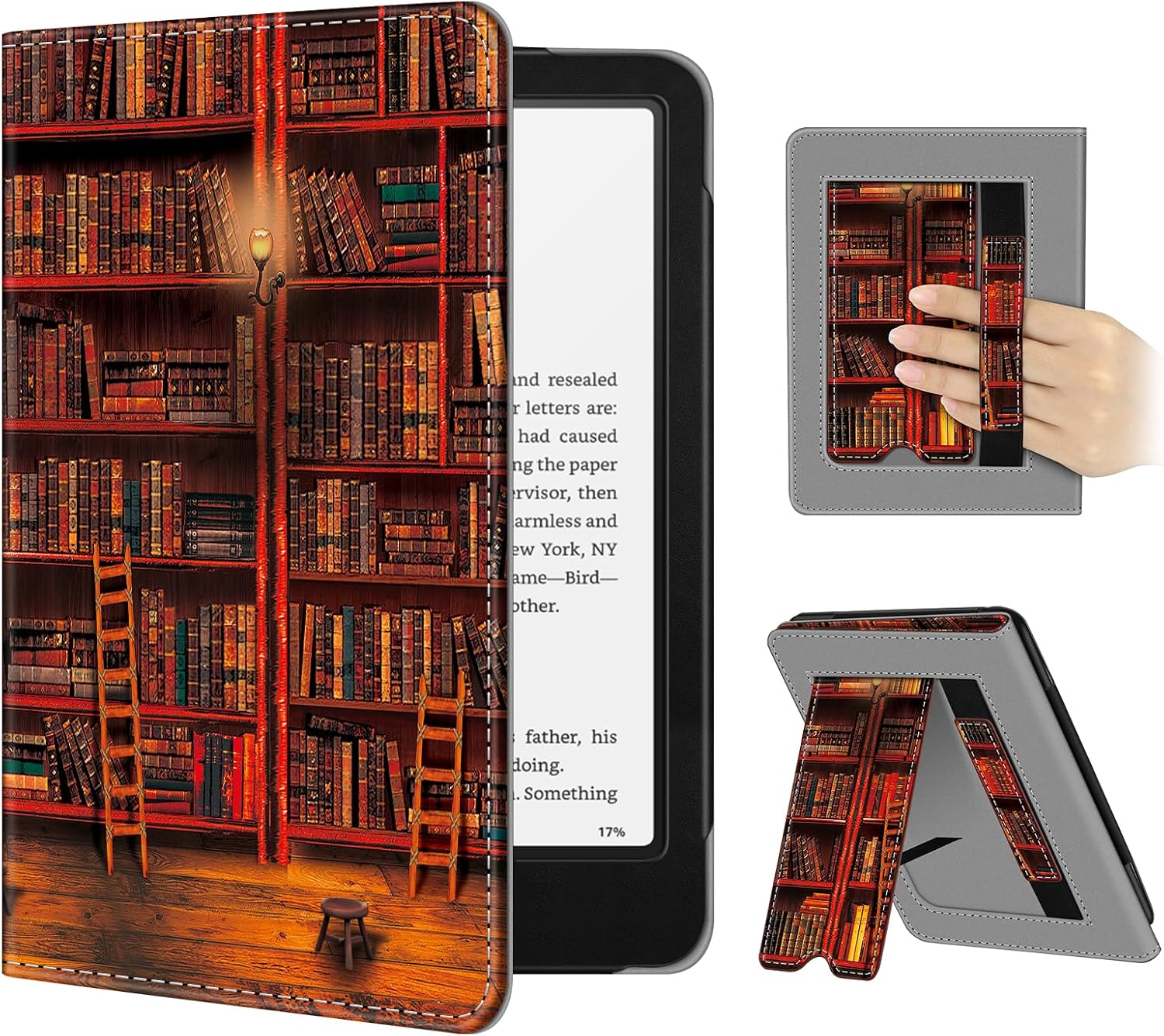 ESTUCHE FINTIE PARA KINDLE PAPERWHITE 7'/6.8' 12ª/11ª GEN Y KINDLE COLORSOFT - 1