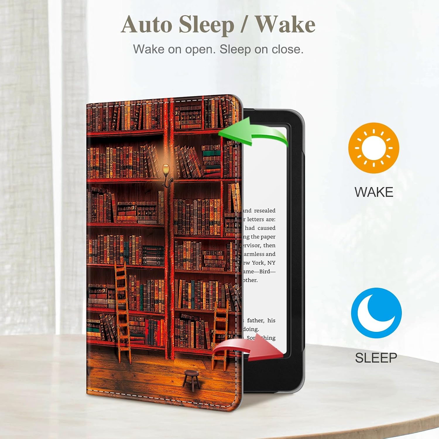 ESTUCHE FINTIE PARA KINDLE PAPERWHITE 7'/6.8' 12ª/11ª GEN Y KINDLE COLORSOFT - 3