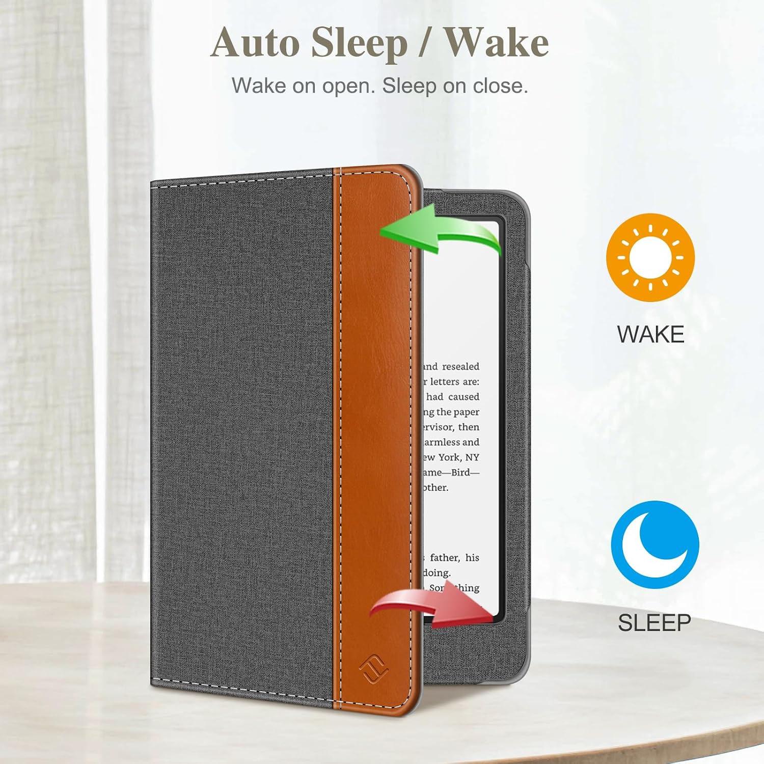 ESTUCHE FINTIE PARA KINDLE PAPERWHITE 7'/6.8' 12ª/11ª GEN Y KINDLE COLORSOFT - 3