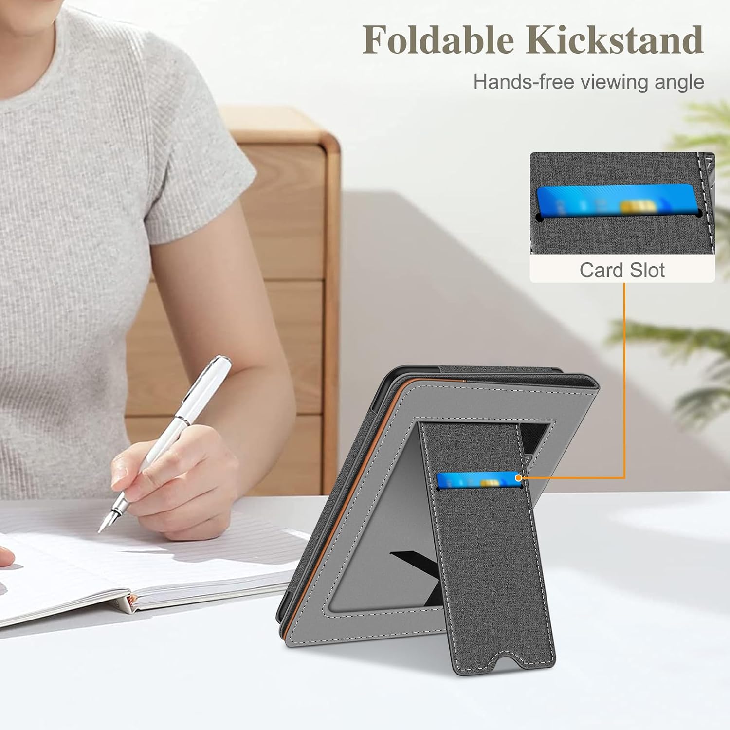 ESTUCHE FINTIE PARA KINDLE PAPERWHITE 7'/6.8' 12ª/11ª GEN Y KINDLE COLORSOFT - 5