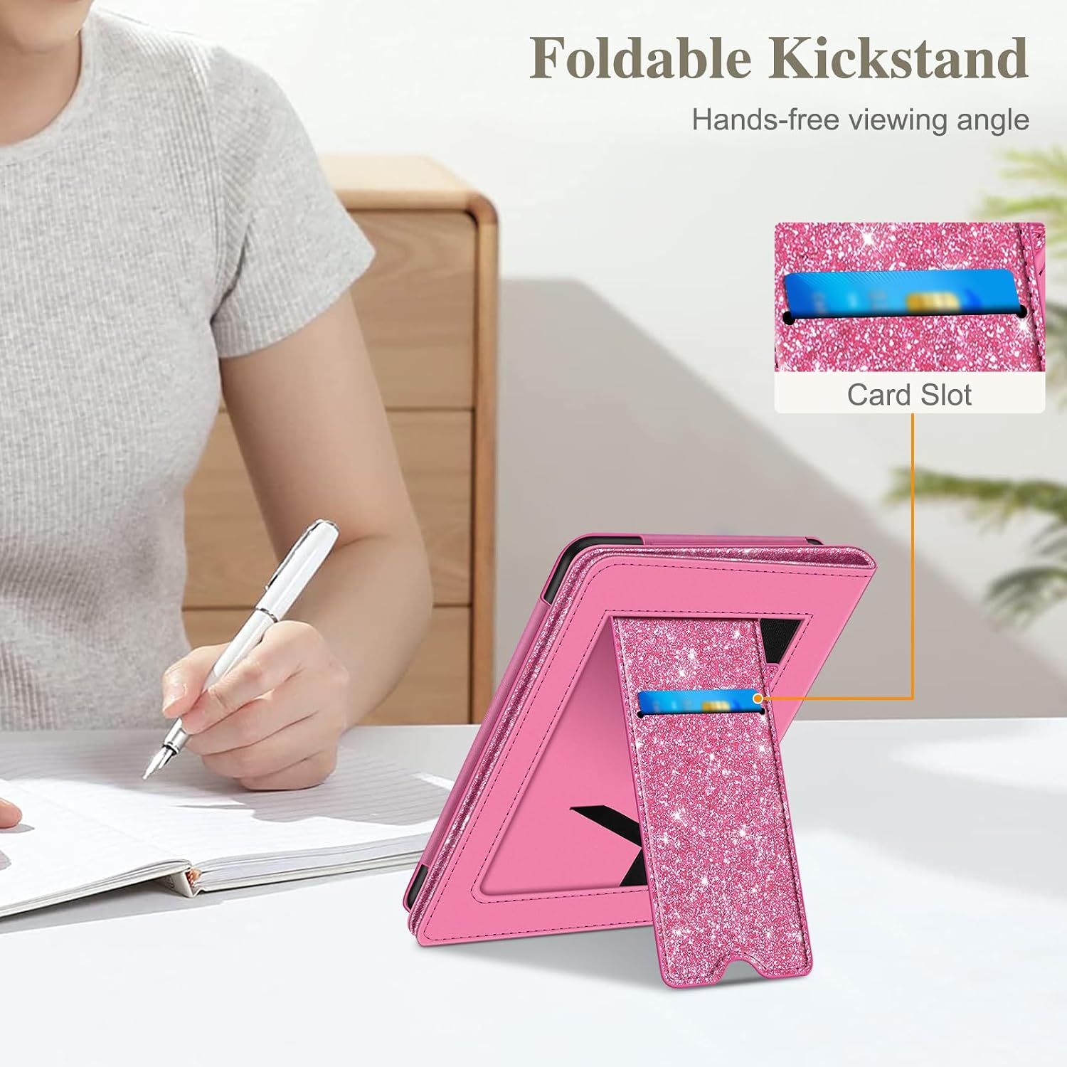 ESTUCHE FINTIE PARA KINDLE PAPERWHITE 7'/6.8' 12ª/11ª GEN Y KINDLE COLORSOFT - 5