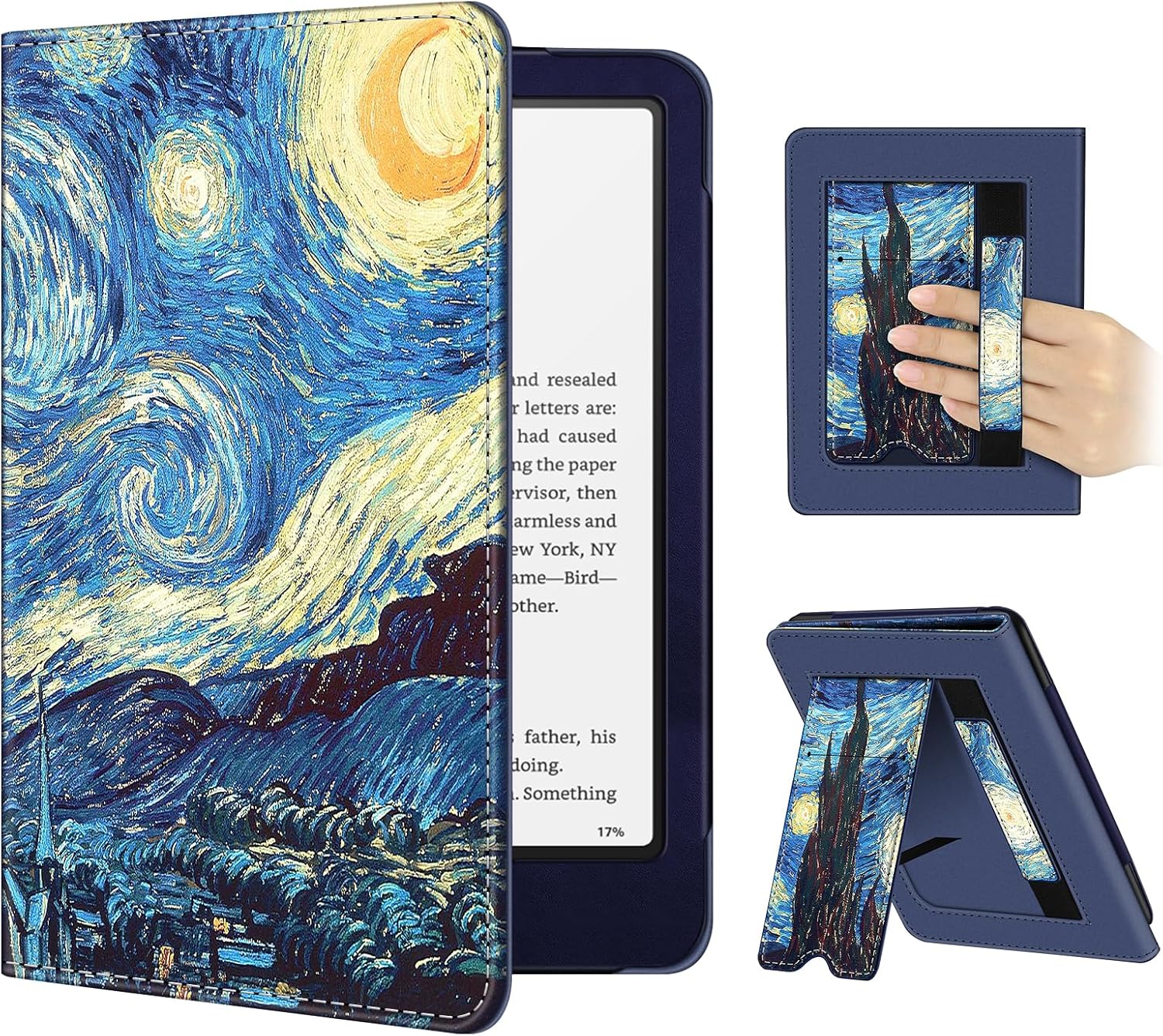 ESTUCHE FINTIE PARA KINDLE PAPERWHITE 7'/6.8' 12ª/11ª GEN Y KINDLE COLORSOFT - 1
