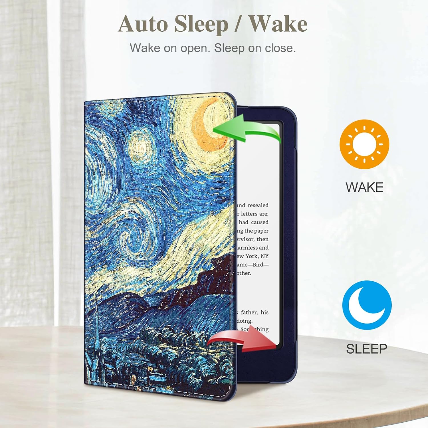 ESTUCHE FINTIE PARA KINDLE PAPERWHITE 7'/6.8' 12ª/11ª GEN Y KINDLE COLORSOFT - 3