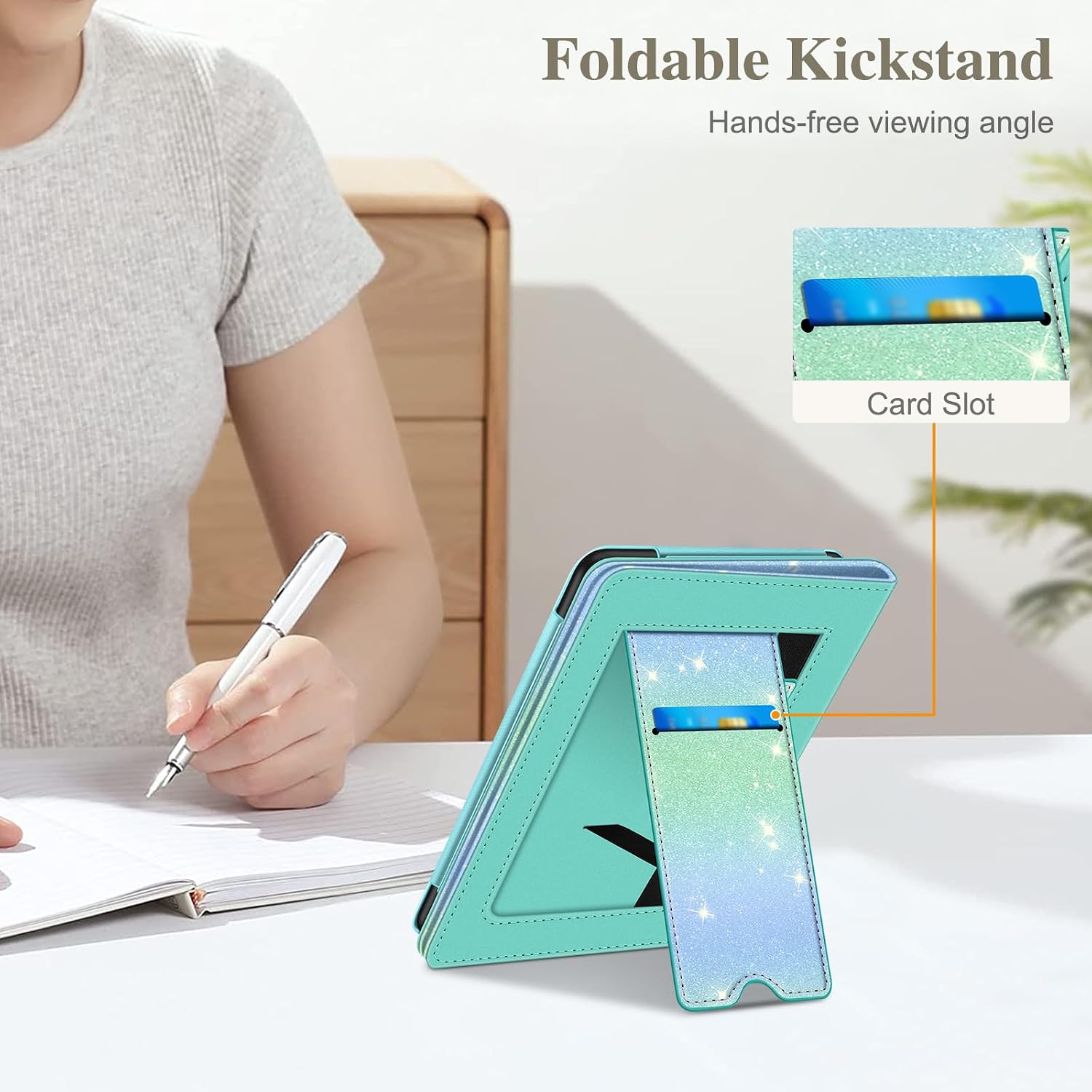 ESTUCHE FINTIE PARA KINDLE PAPERWHITE 7'/6.8' 12ª/11ª GEN Y KINDLE COLORSOFT - 5