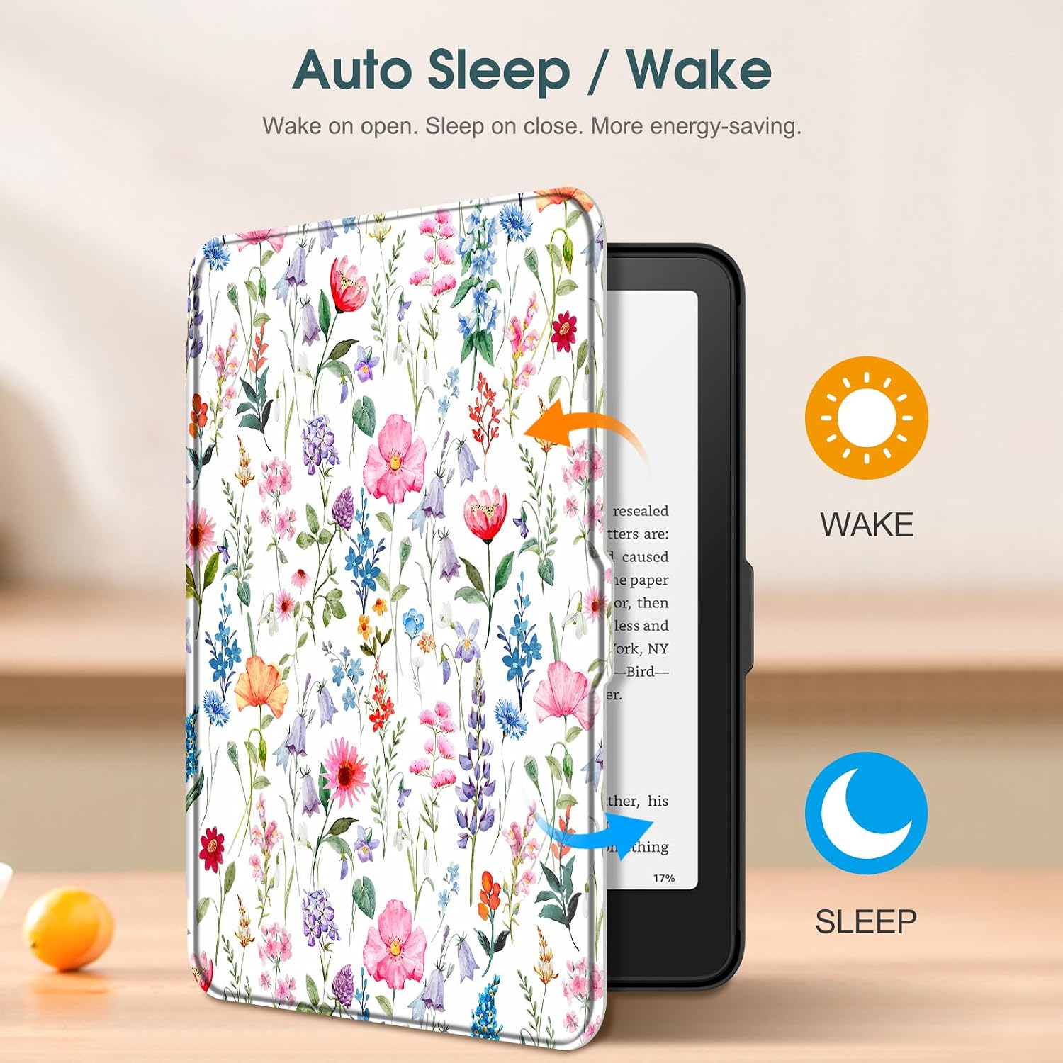 ESTUCHE FINTIE SLIM PARA KINDLE PAPERWHITE 7' 12ª GEN 2024 Y KINDLE COLORSOFT - 3