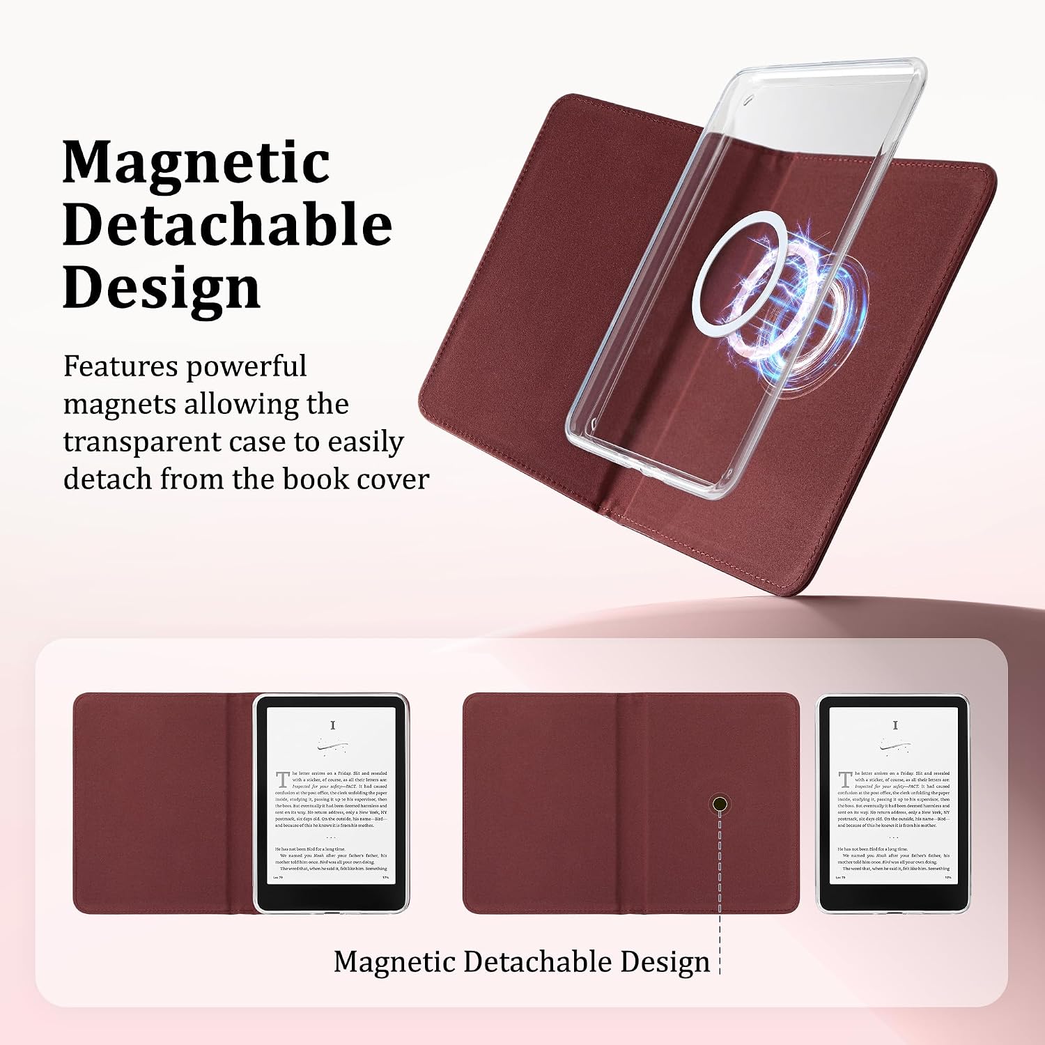ESTUCHE PARA KINDLE VANE OAK MAGNETIC BOOK COVER 7 PULGADAS - 4