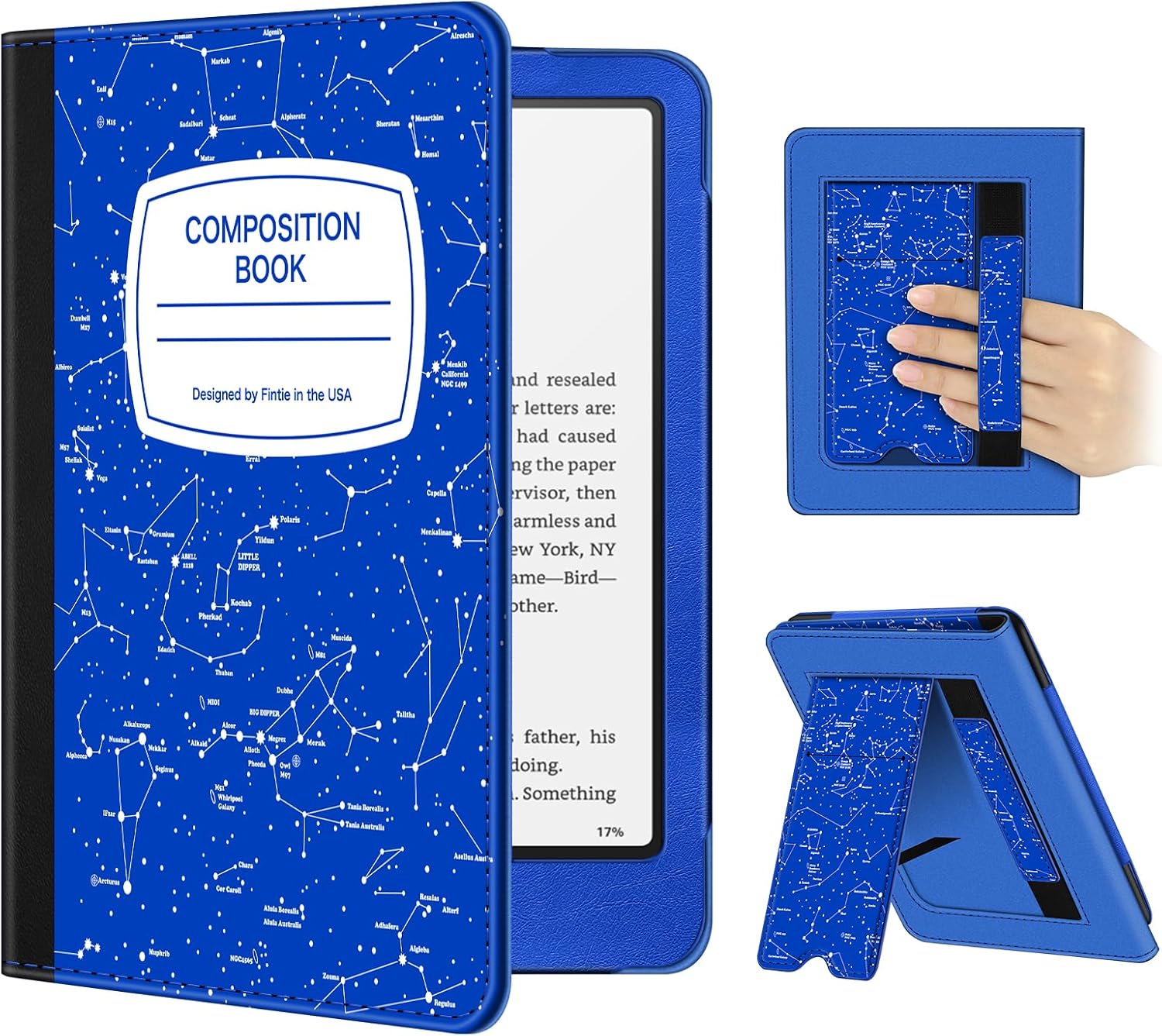 ESTUCHE FINTIE PARA KINDLE PAPERWHITE 7'/6.8' 12ª/11ª GEN Y KINDLE COLORSOFT - 1