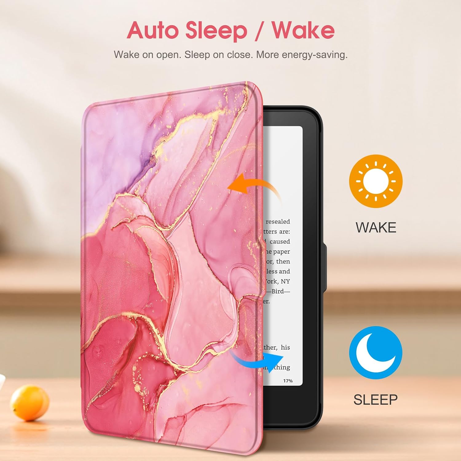 ESTUCHE FINTIE SLIM PARA KINDLE PAPERWHITE 7' 12ª GEN 2024 Y KINDLE COLORSOFT - 3