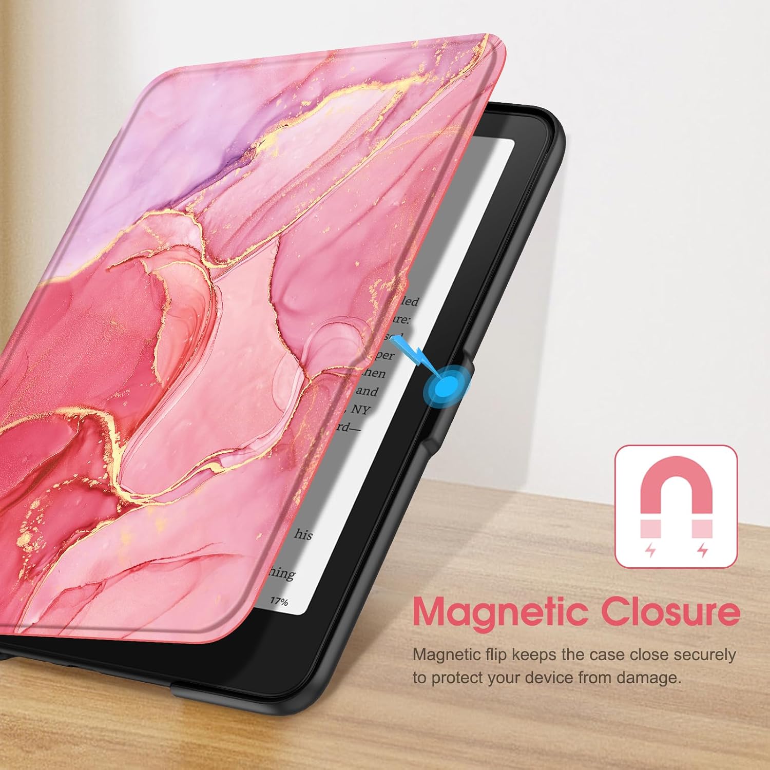 ESTUCHE FINTIE SLIM PARA KINDLE PAPERWHITE 7' 12ª GEN 2024 Y KINDLE COLORSOFT - 4