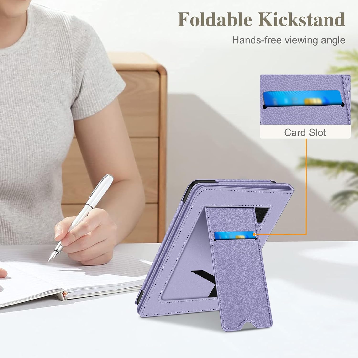 ESTUCHE FINTIE PARA KINDLE PAPERWHITE 7'/6.8' 12ª/11ª GEN Y KINDLE COLORSOFT - 5