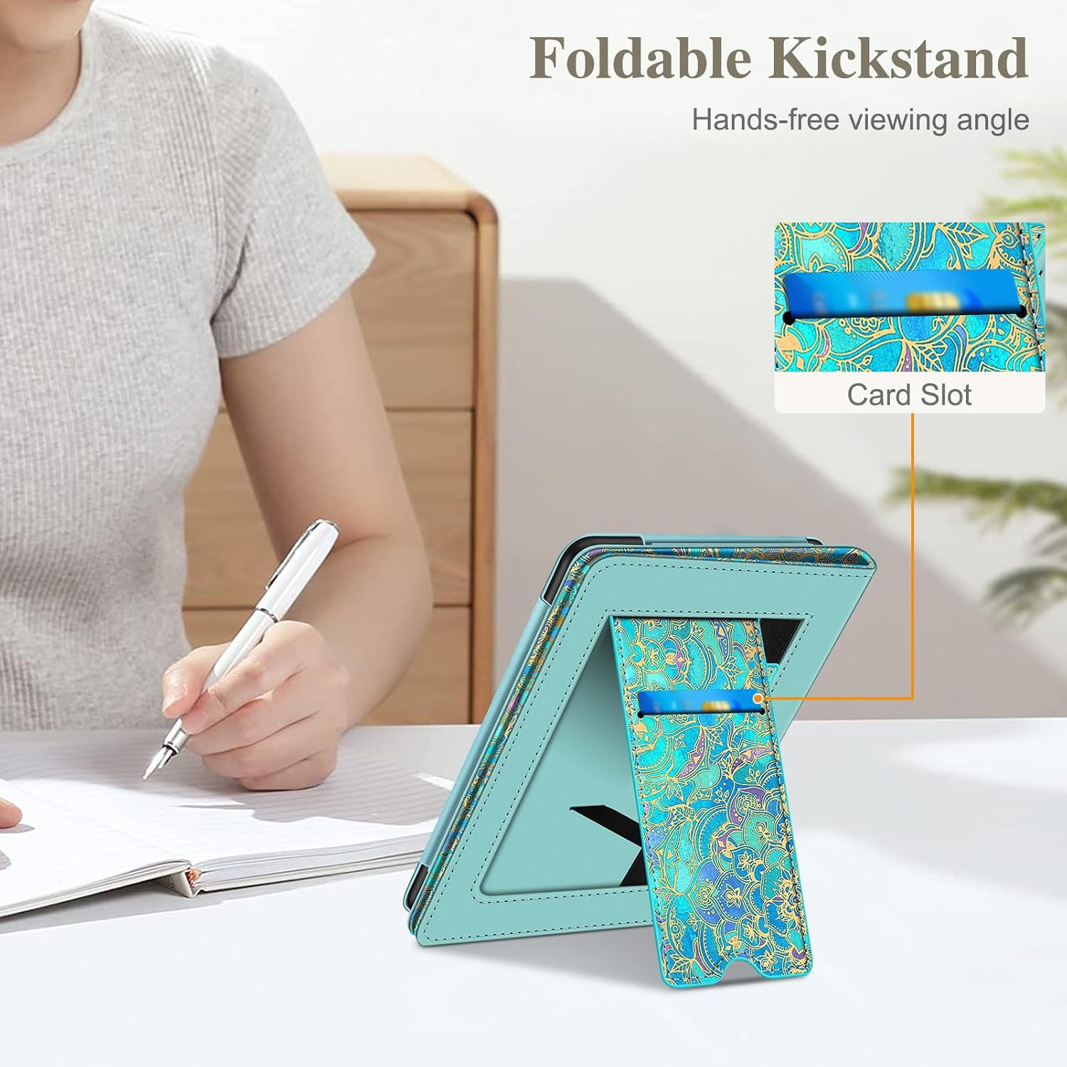 ESTUCHE FINTIE PARA KINDLE PAPERWHITE 7'/6.8' 12ª/11ª GEN Y KINDLE COLORSOFT - 5