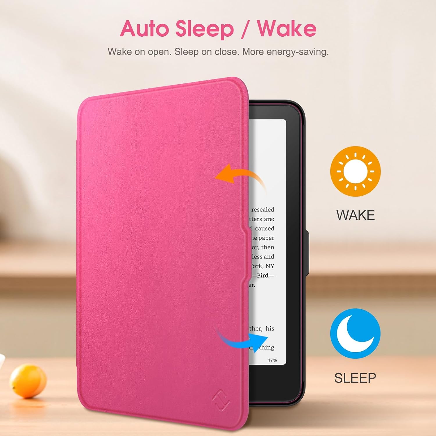 ESTUCHE FINTIE SLIM PARA KINDLE PAPERWHITE 7' 12ª GEN 2024 Y KINDLE COLORSOFT - 3