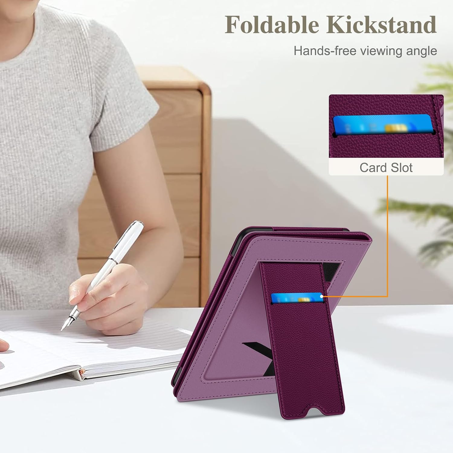 ESTUCHE FINTIE PARA KINDLE PAPERWHITE 7'/6.8' 12ª/11ª GEN Y KINDLE COLORSOFT - 5