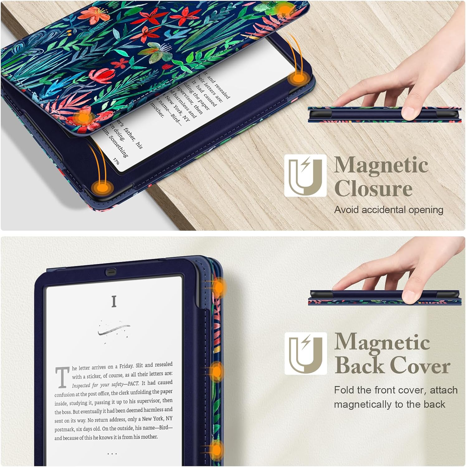 ESTUCHE FINTIE PARA KINDLE PAPERWHITE 7'/6.8' 12ª/11ª GEN Y KINDLE COLORSOFT - 4