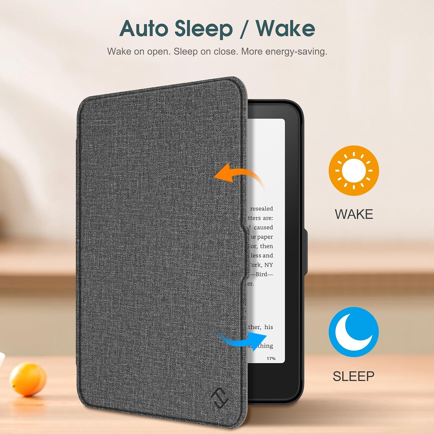 ESTUCHE FINTIE SLIM PARA KINDLE PAPERWHITE 7' 12ª GEN 2024 Y KINDLE COLORSOFT - 3