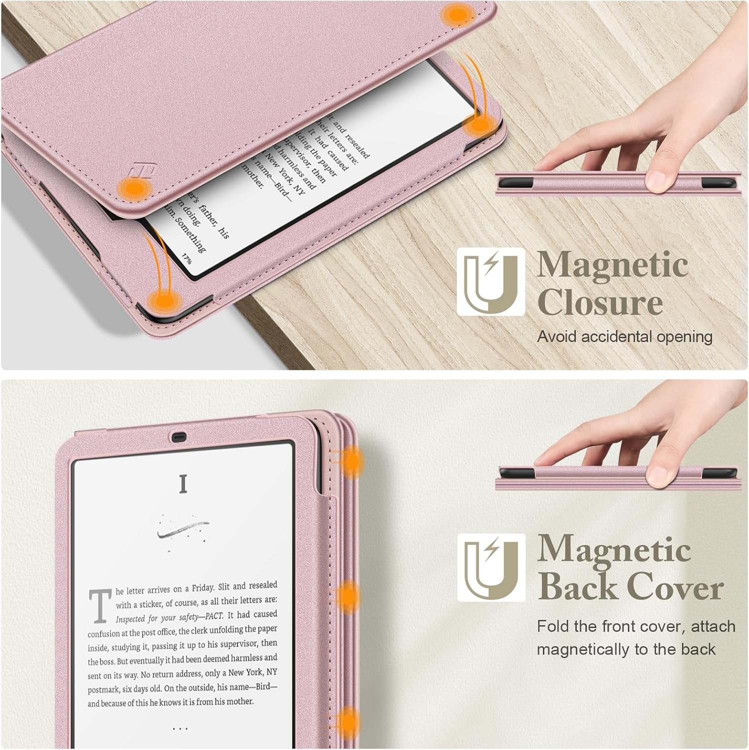 ESTUCHE FINTIE PARA KINDLE PAPERWHITE 7'/6.8' 12ª/11ª GEN Y KINDLE COLORSOFT - 4