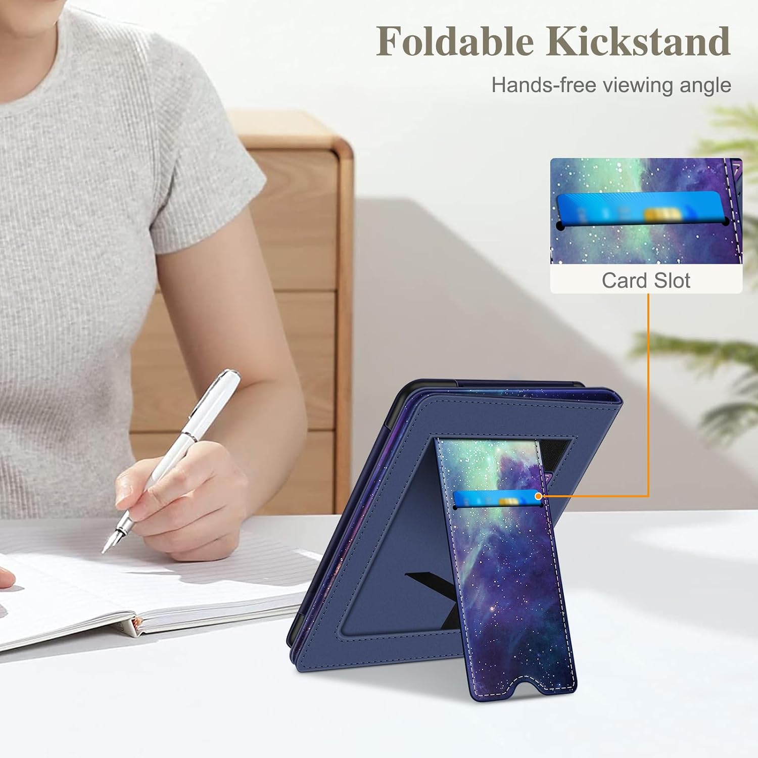 ESTUCHE FINTIE PARA KINDLE PAPERWHITE 7'/6.8' 12ª/11ª GEN Y KINDLE COLORSOFT - 5