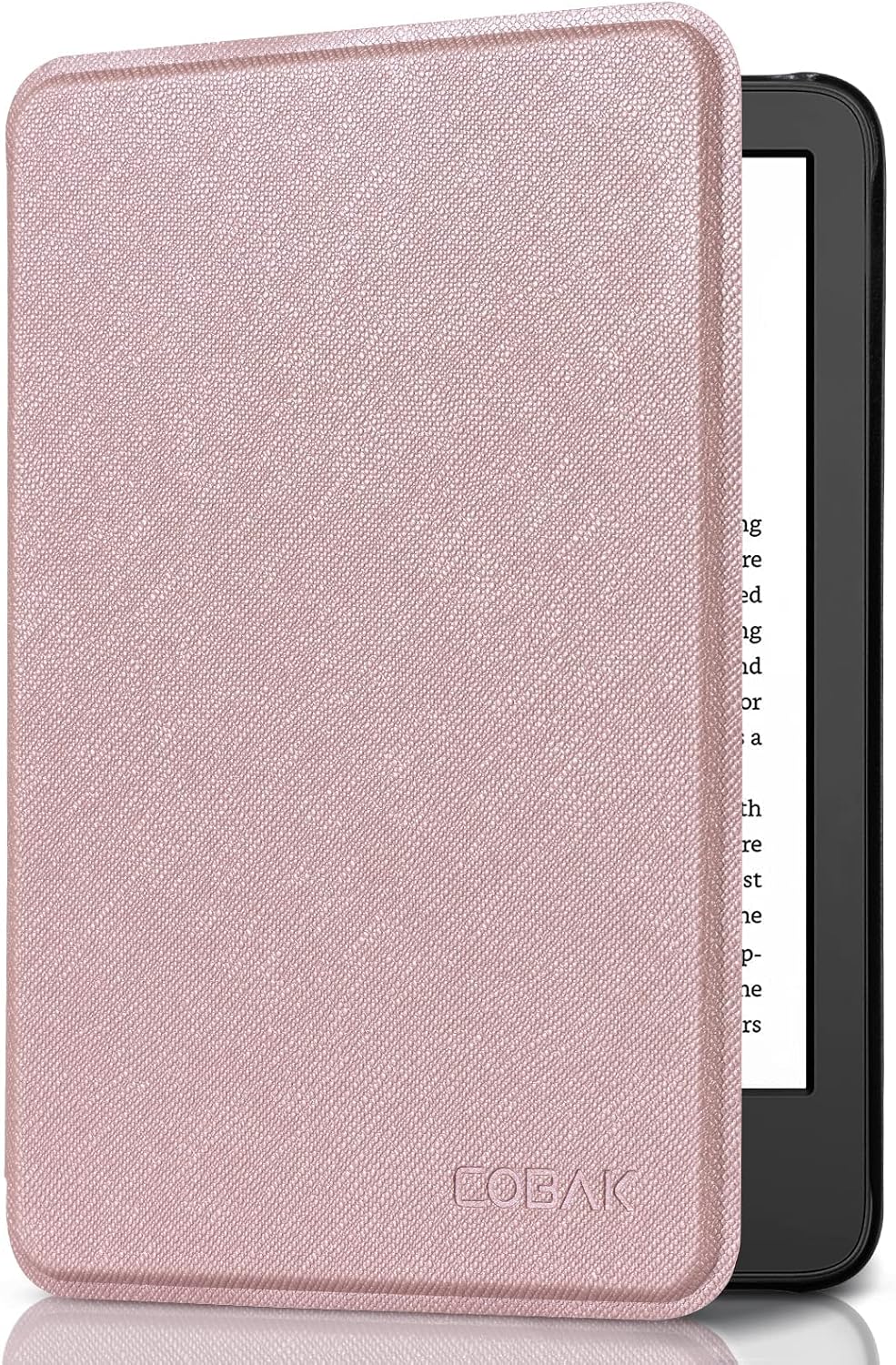 ESTUCHE COBAK PARA KINDLE 11ª GENERACIÓN 2022 6 PULGADAS PU LEATHER ROSADO - 1