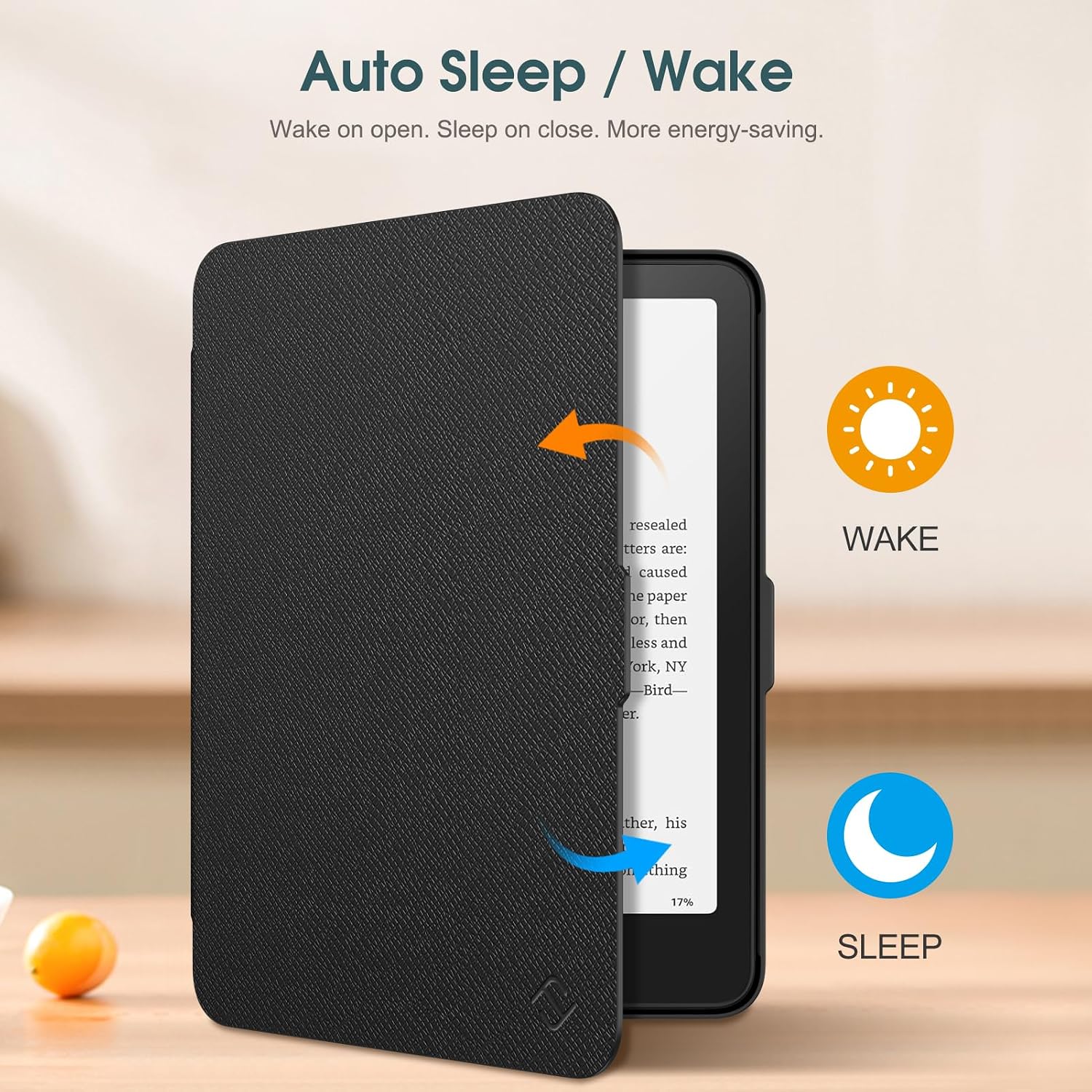 ESTUCHE FINTIE SLIM PARA KINDLE PAPERWHITE 7' 12ª GEN 2024 Y KINDLE COLORSOFT - 3