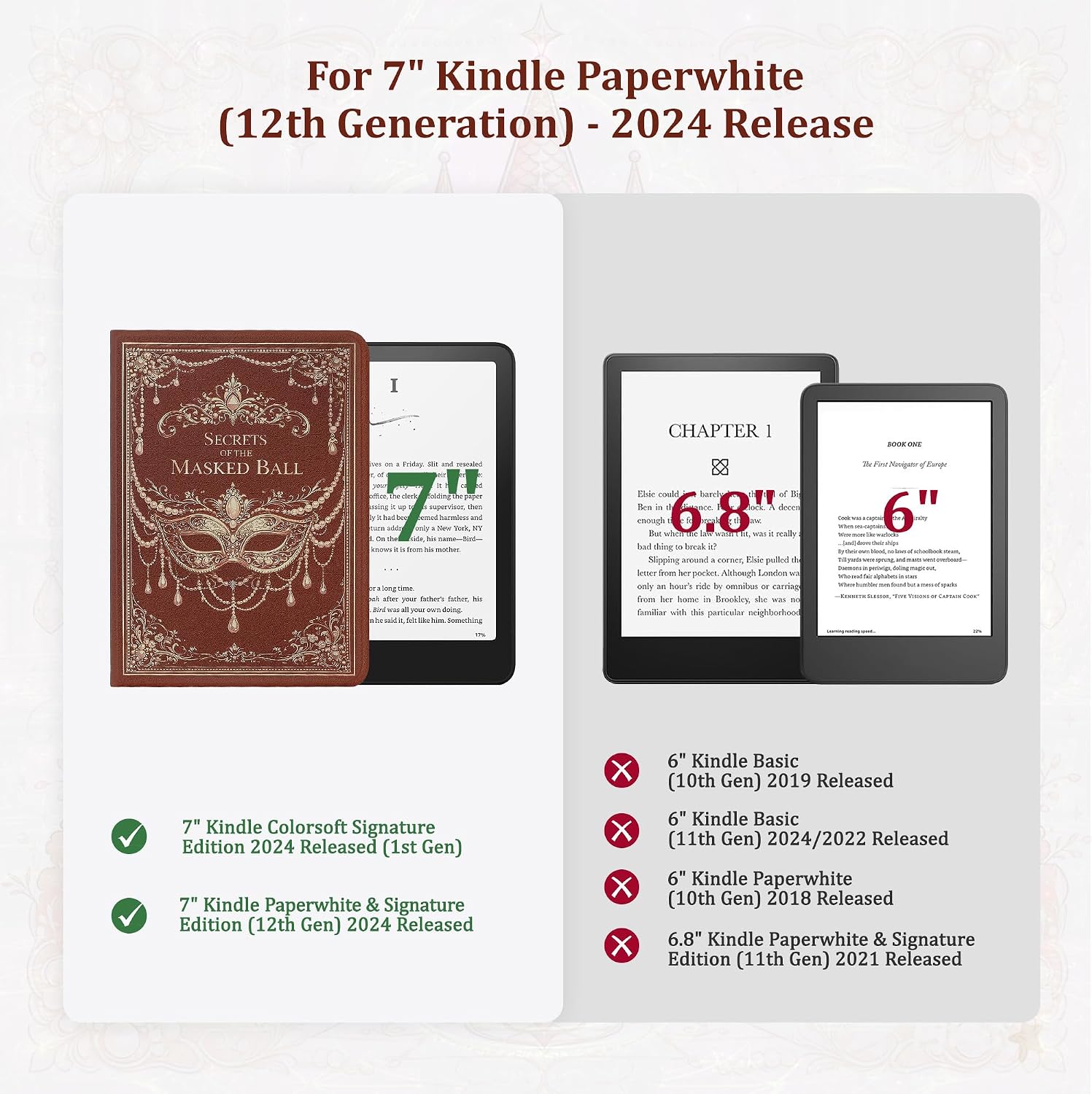 ESTUCHE PARA KINDLE PAPERWHITE Y COLORSOFT 7'' VANE OAK - 2