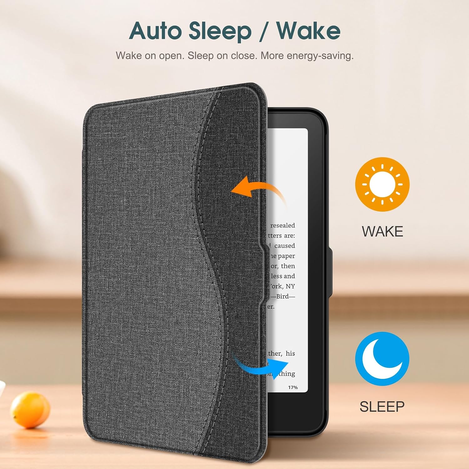 ESTUCHE FINTIE SLIM PARA KINDLE PAPERWHITE 7' 12ª GEN 2024 Y KINDLE COLORSOFT - 3