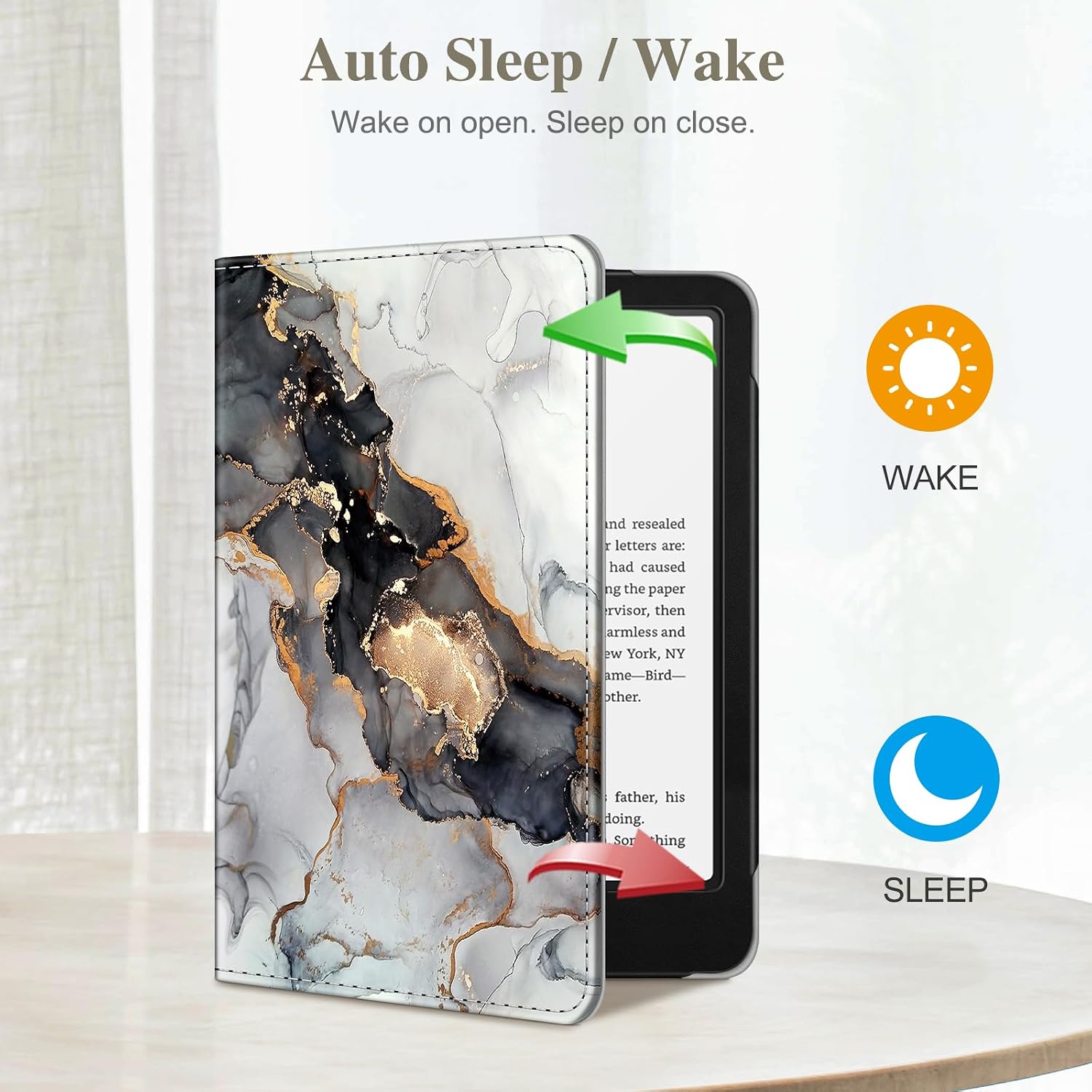 ESTUCHE FINTIE PARA KINDLE PAPERWHITE 7'/6.8' 12ª/11ª GEN Y KINDLE COLORSOFT - 3