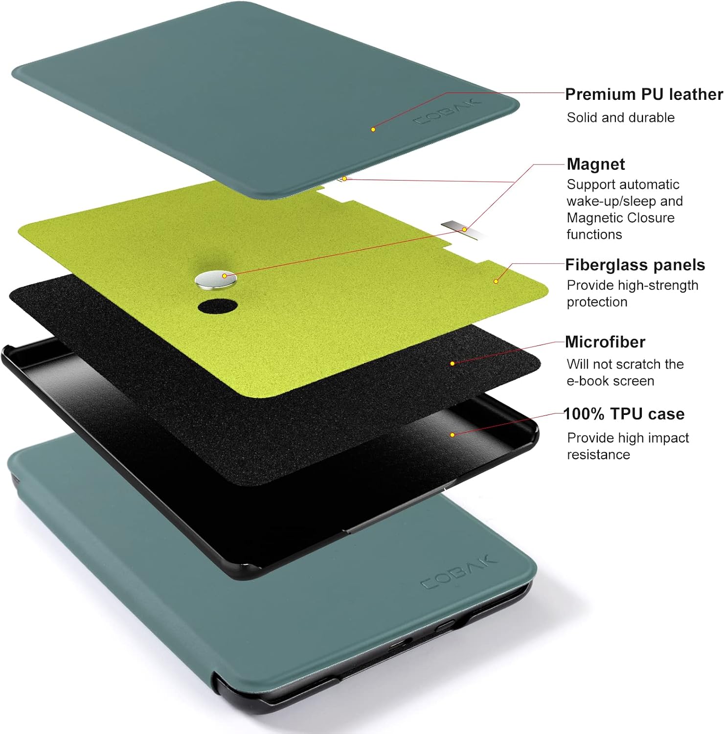 FUNDA PARA TABLET COBAK 6 PULGADAS - 3