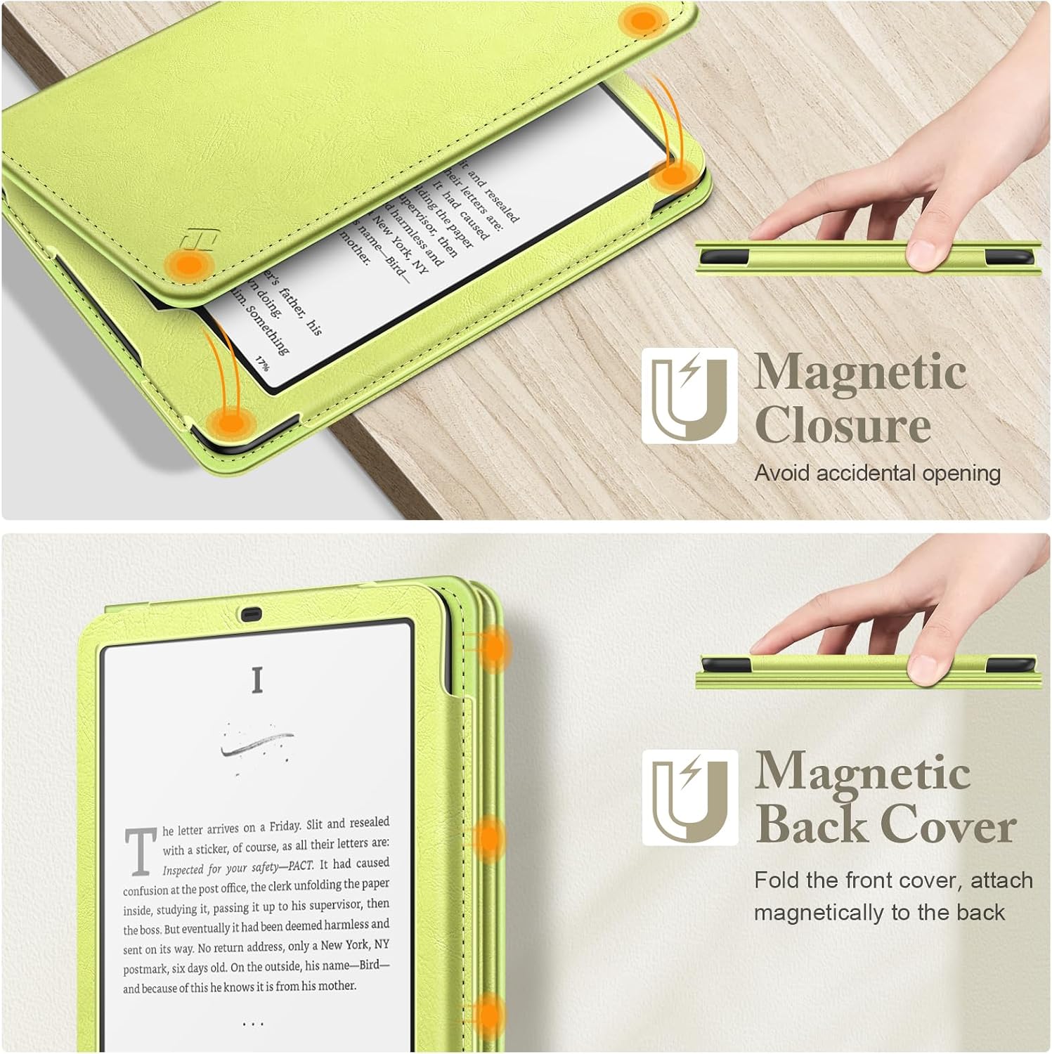 ESTUCHE FINTIE PARA KINDLE PAPERWHITE 7'/6.8' 12ª/11ª GEN Y KINDLE COLORSOFT - 3