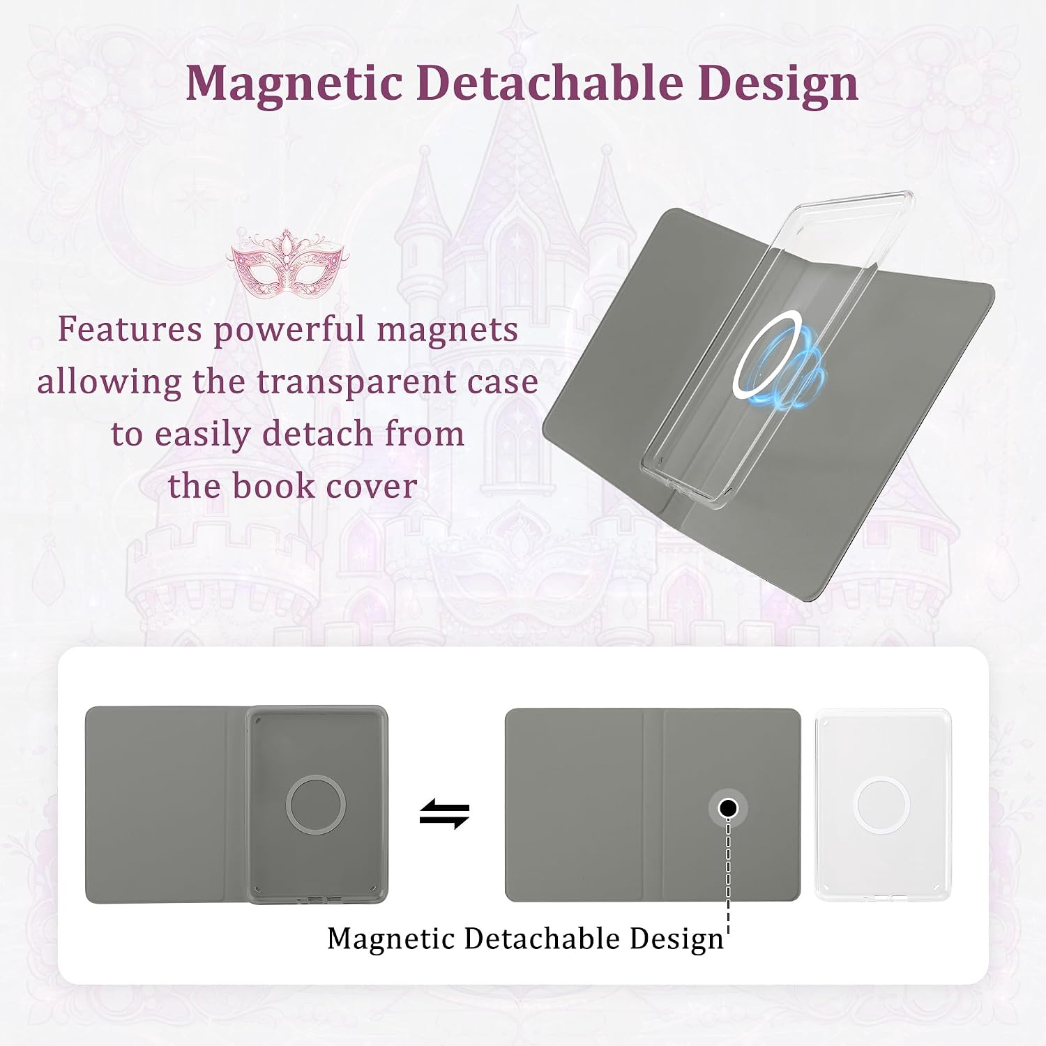 ESTUCHE PARA KINDLE PAPERWHITE Y COLORSOFT 7'' VANE OAK MAGNÉTICO - 3