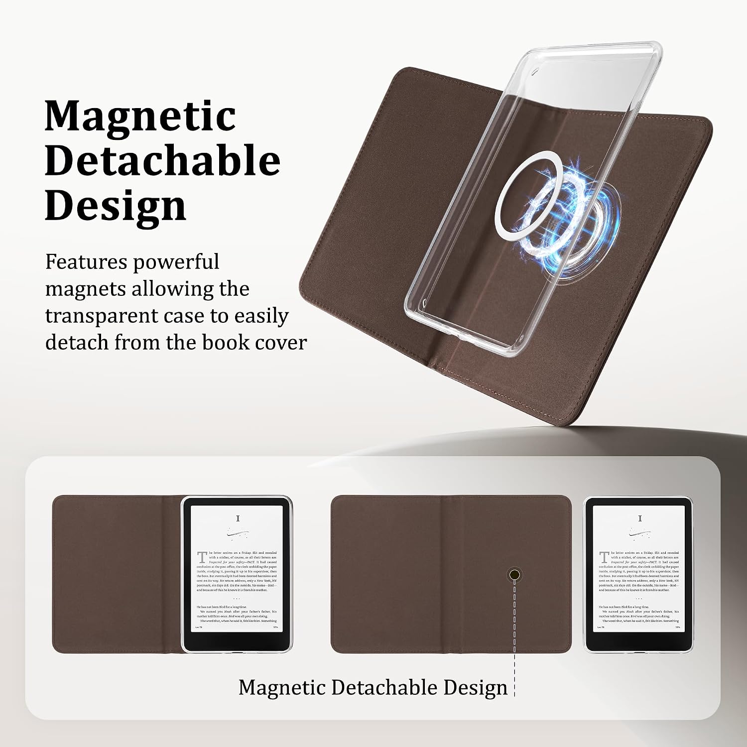 ESTUCHE PARA KINDLE PAPERWHITE Y COLORSOFT 7'' VANE OAK MAGNÉTICO - 4