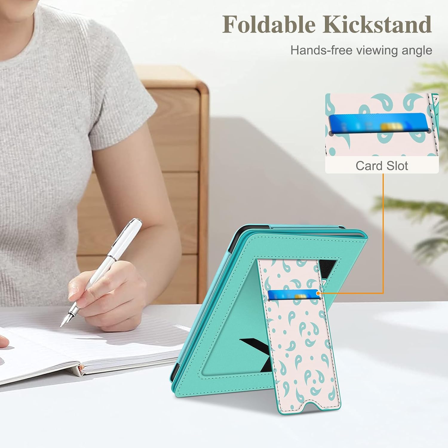 ESTUCHE FINTIE PARA KINDLE PAPERWHITE 7'/6.8' 12ª/11ª GEN Y KINDLE COLORSOFT - 5