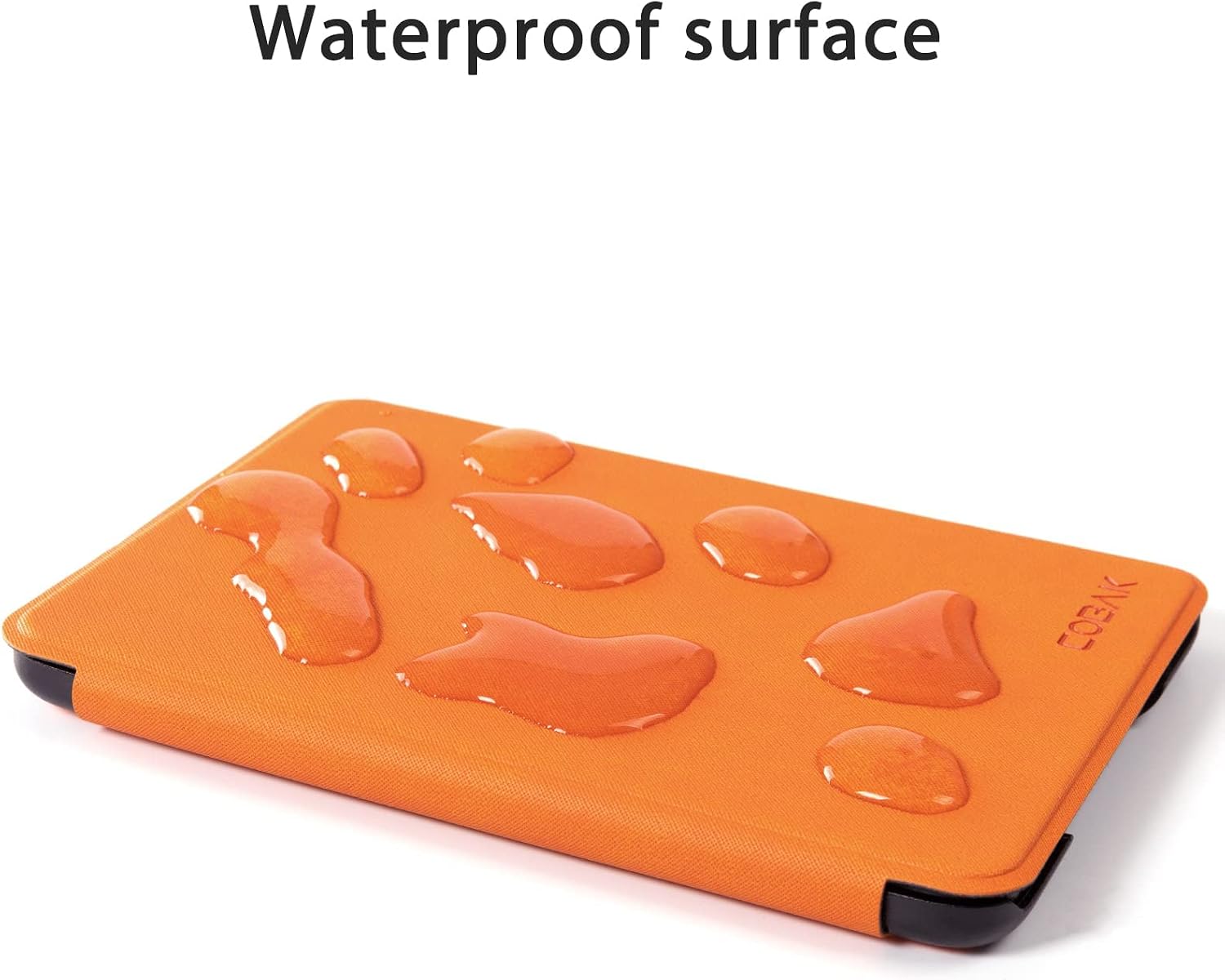 ESTUCHE COBAK PARA LECTOR ELECTRÓNICO 6 PULGADAS 2024 Y 2022 PU CUERO NARANJA - 5