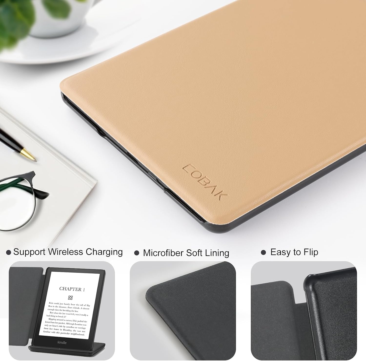 ESTUCHE COBAK PARA LECTORES EBOOK 6.8 PULGADAS 11ª GENERACIÓN 2021 - 5