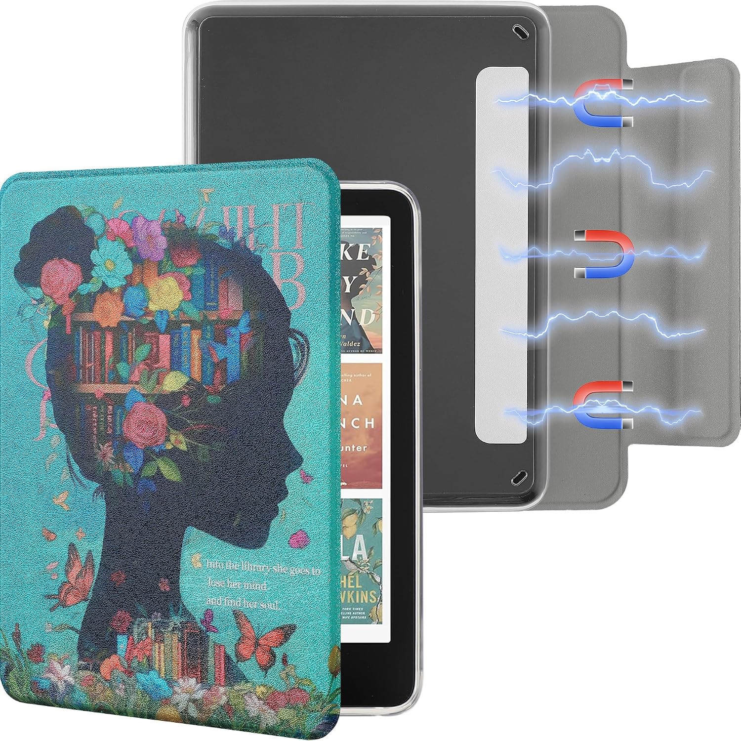 ESTUCHE SESENSE MAGNÉTICO PARA KINDLE PAPERWHITE 7'' 12ª GEN 2024 Y COLORSOFT - 1