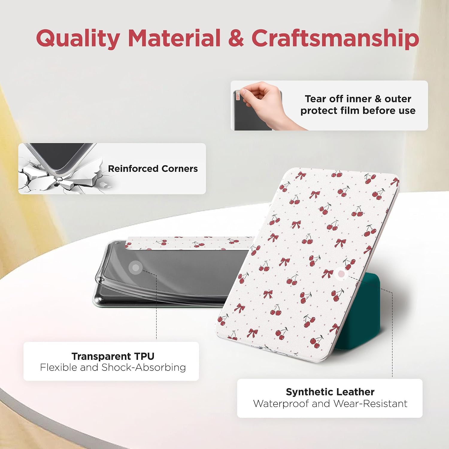 ESTUCHE SESENSE MAGNETIC PARA KINDLE PAPERWHITE 7'' 12ª GEN 2024 Y COLORSOFT - 5