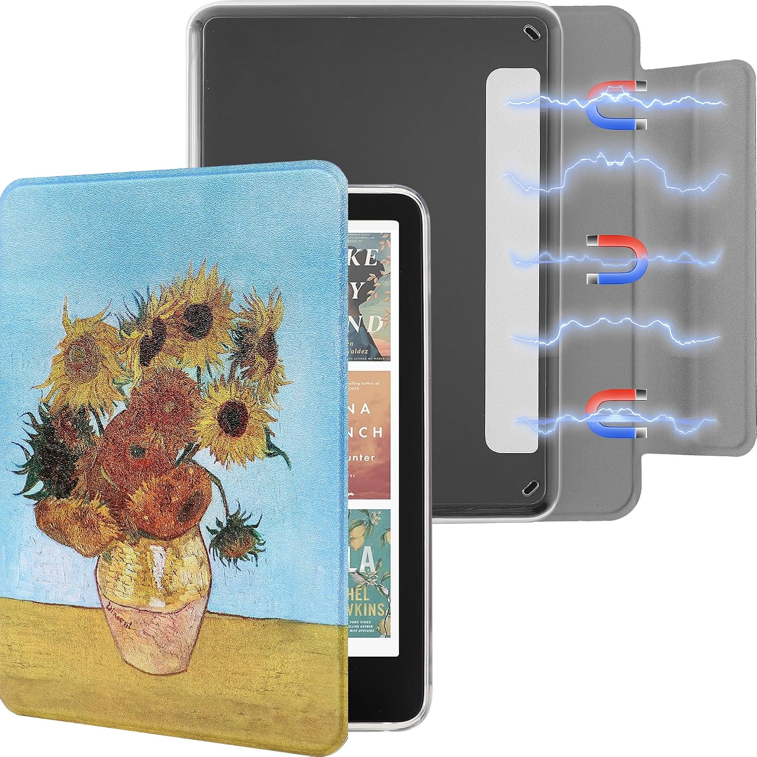 ESTUCHE SESENSE MAGNÉTICO PARA KINDLE PAPERWHITE 7'' 12ª GEN 2024 Y COLORSOFT - 1